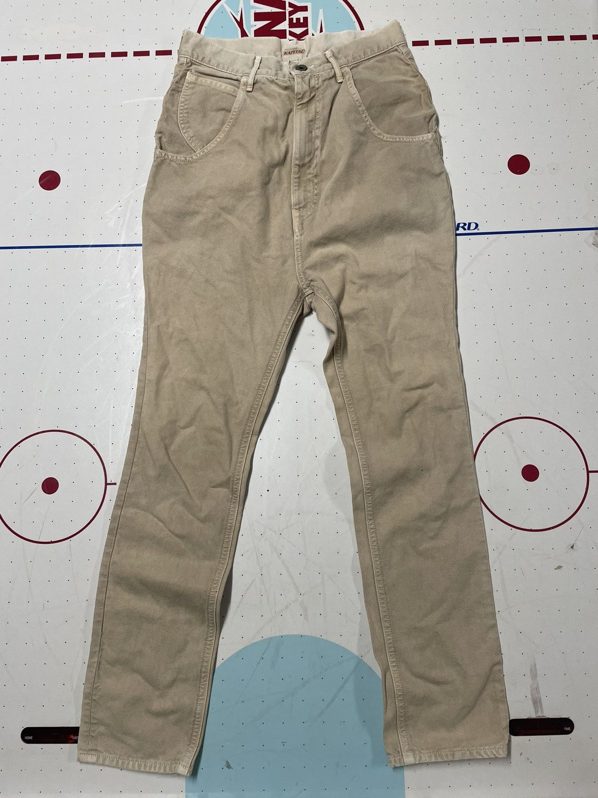 Kapital Kapital Adjustable-Back Canvas Pants Size 27" / US 4 / IT 40 - 1 Thumbnail