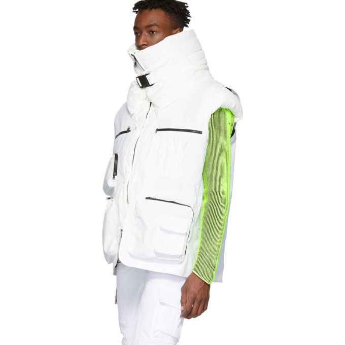 Colmar Colmar A.G.E. by Shayne Oliver White Utility Vest #6509-70 Size US XXL / EU 58 / 5 - 4 Thumbnail