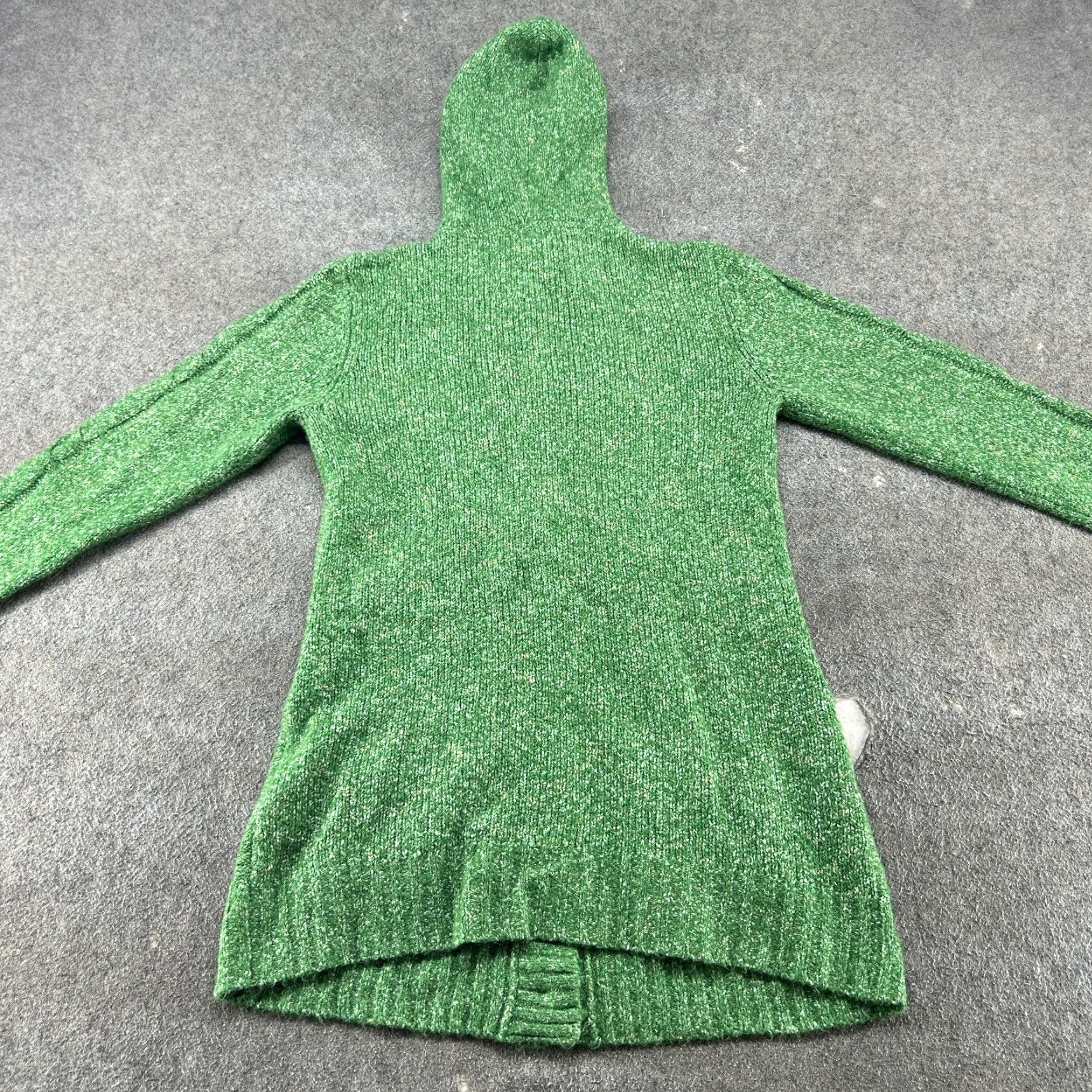 Vintage VINTAGE L.L. Bean Cardigan Sweater Women Hooded Wool Acrylic Green Long Sleeve L Size L / US 10 / IT 46 - 7 Thumbnail