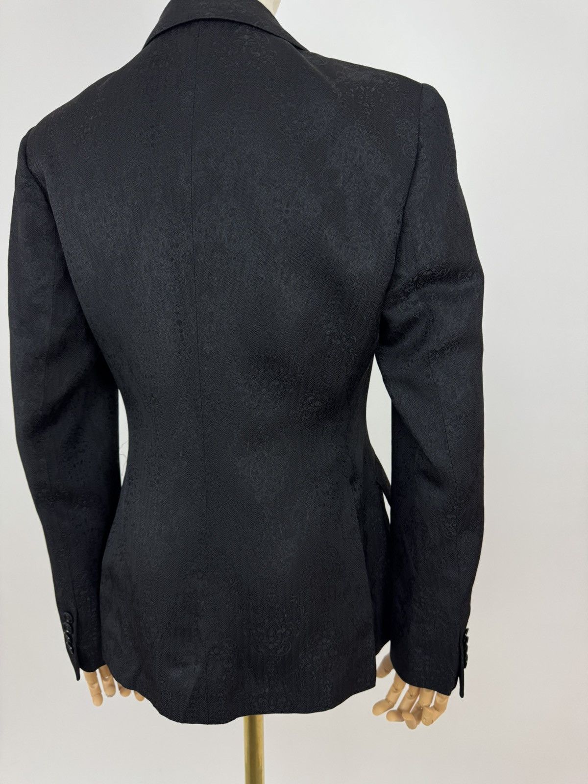Designer × Tagliatore TAGLIATORE Womens Blazer Night Cocktail Smoking Jacket Size XS / US 0-2 / IT 36-38 - 12 Thumbnail