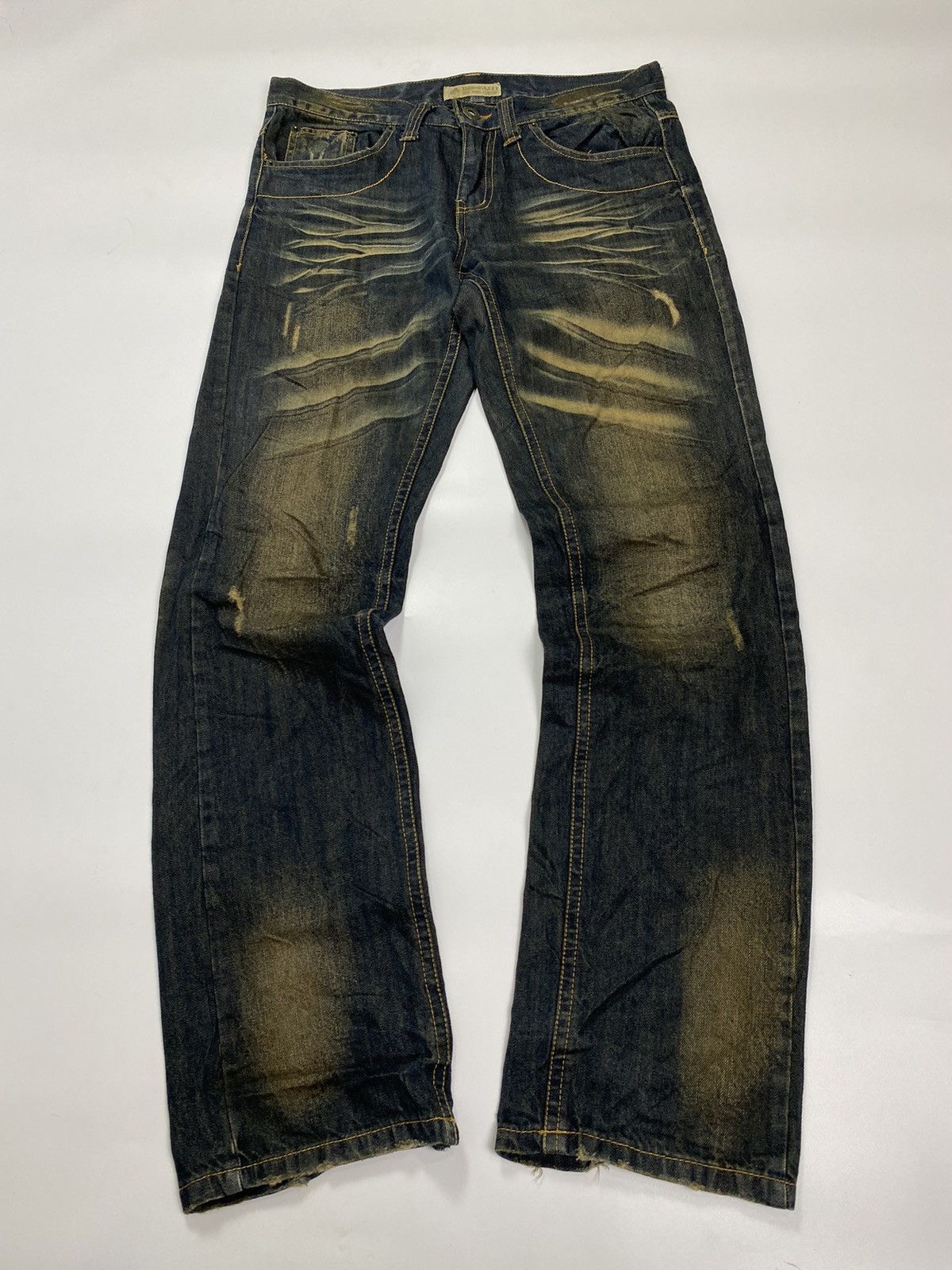 If Six Was Nine buffalo bobs wash jeans pant japanese brand Size US 34 / EU 50 - 1 Thumbnail