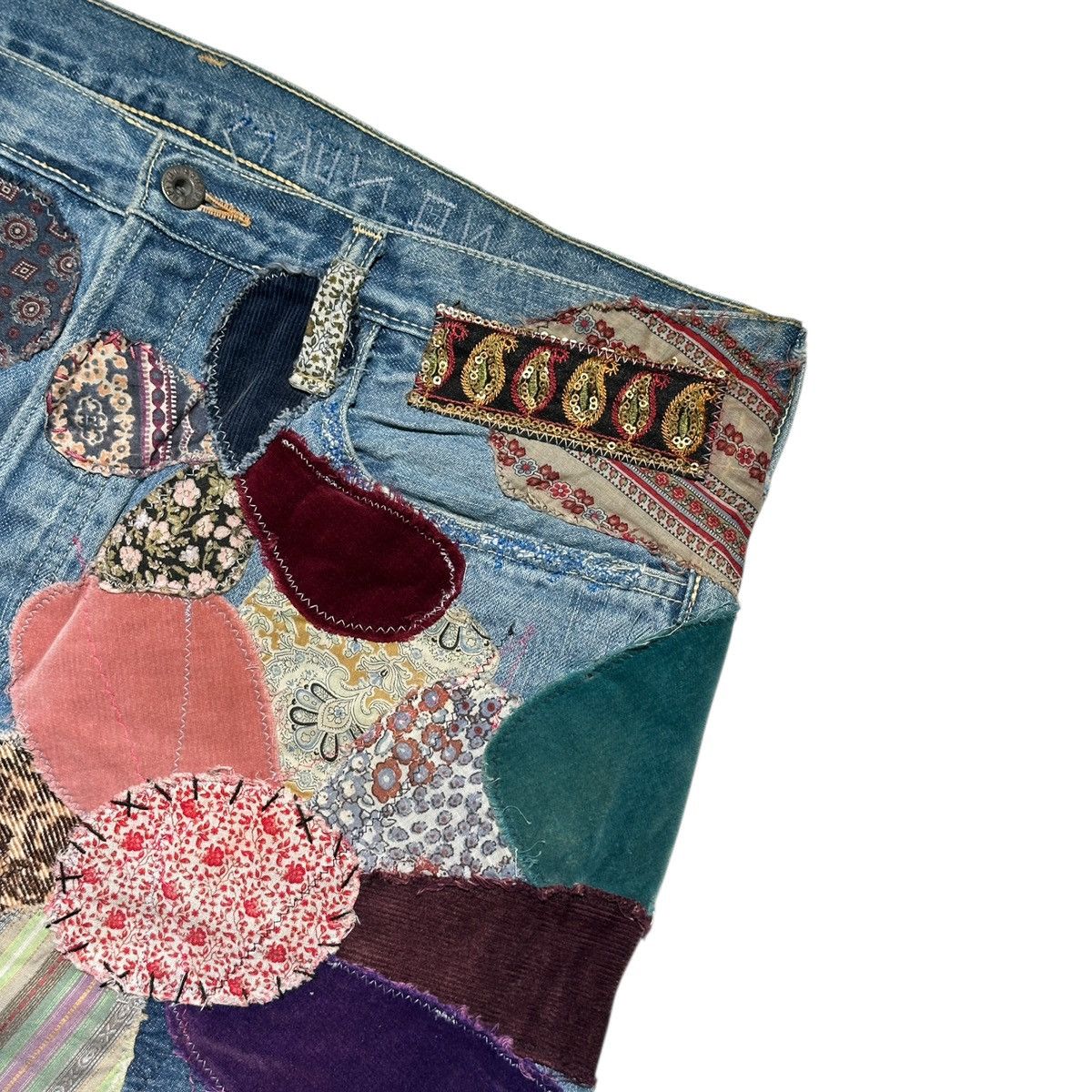 Kapital $2,300 Patchwork boro denim no nukes Size US 38 / EU 54 - 2 Thumbnail