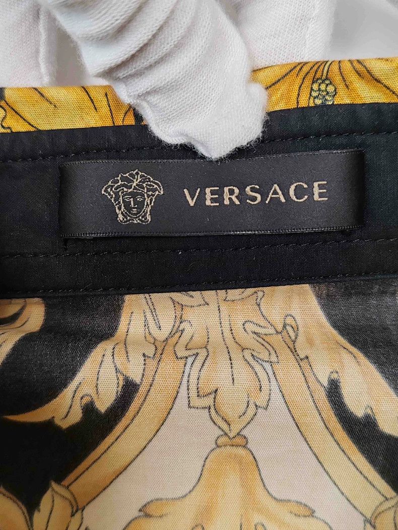 Versace Versace Baroque logo shirt Size US L / EU 52-54 / 3 - 3 Thumbnail