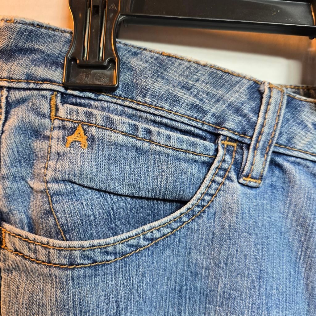 Aran Isles Knitwear Women's Aura Blue Boot Cut Jeans Size 12 Size 30" / US 8 / IT 44 - 2 Thumbnail