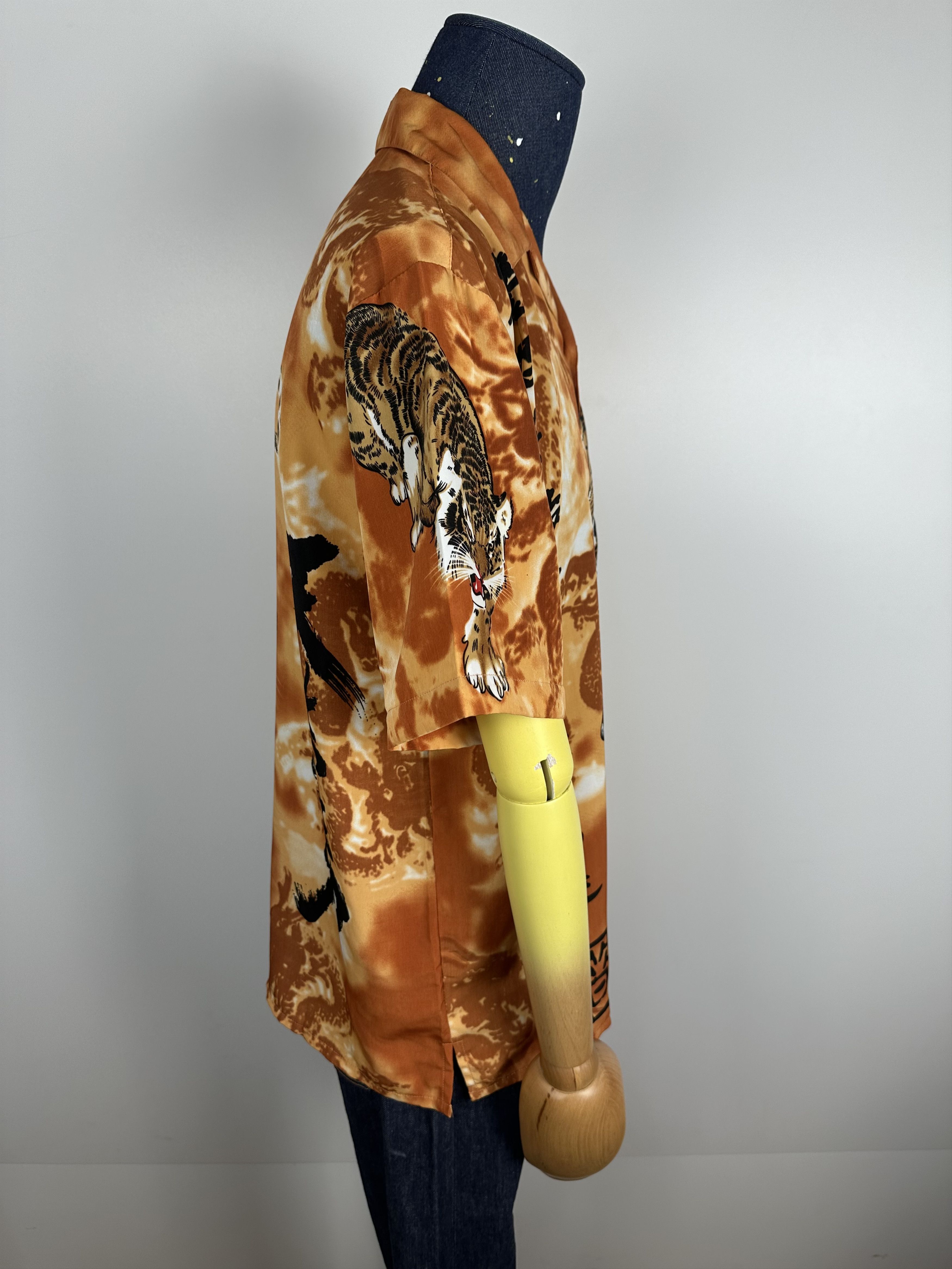Vintage Tiger Vintage Button down 90s Mens Unisex oversized Size US M / EU 48-50 / 2 - 7 Thumbnail