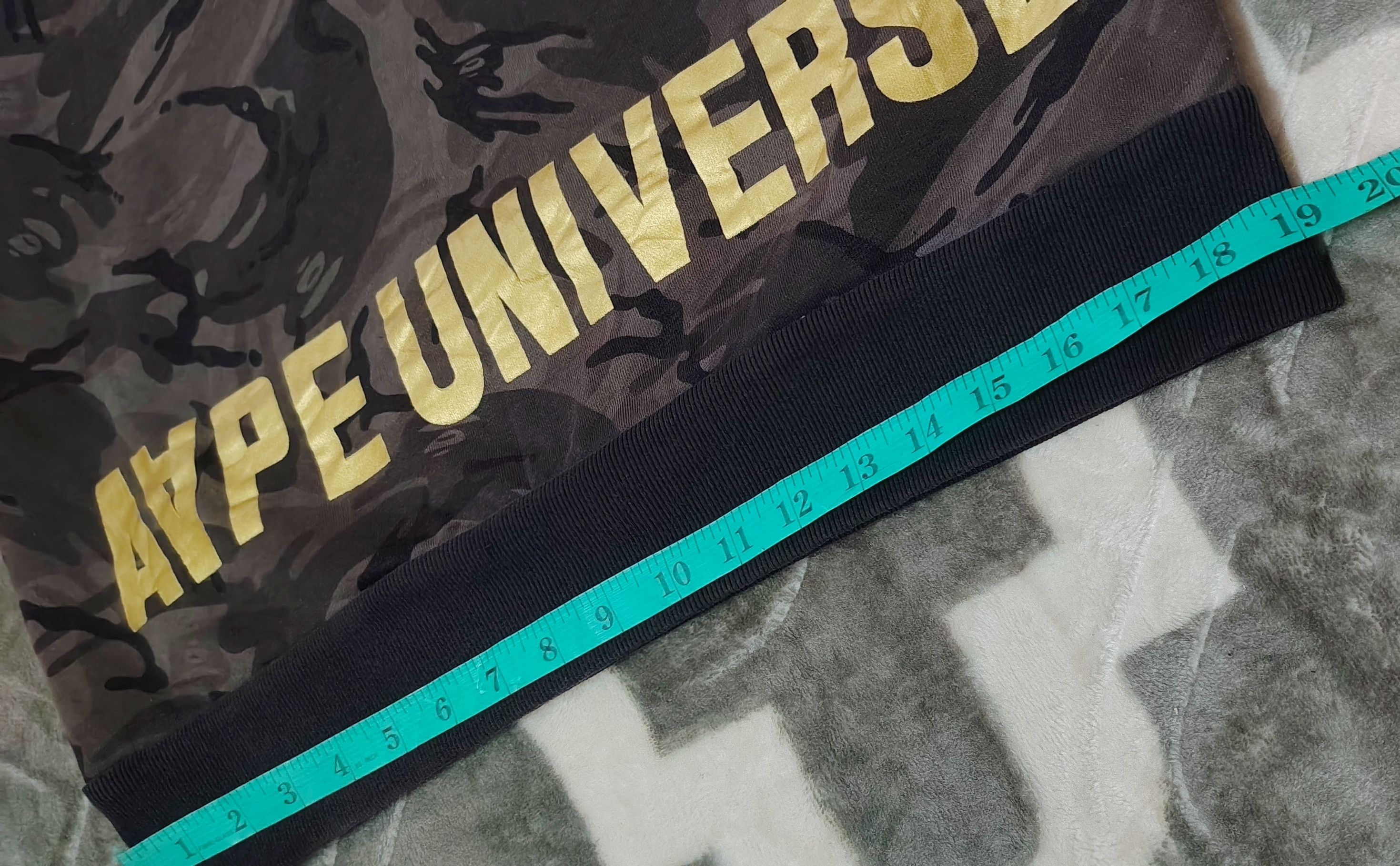Aape AAPE By A Bathing Ape 2018 CNY Universe Camo Sweatshirt Size US XL / EU 56 / 4 - 19 Thumbnail