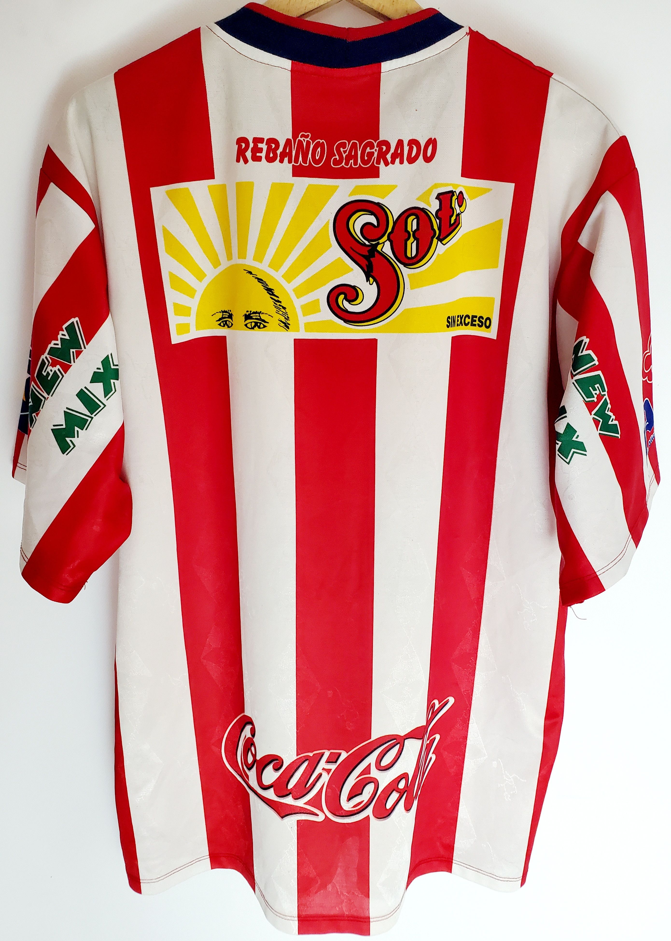 Vintage VINTAGE Chivas de Guadalajara Home 2002-2003 JerseyMEXICO xl Size US XL / EU 56 / 4 - 2 Thumbnail
