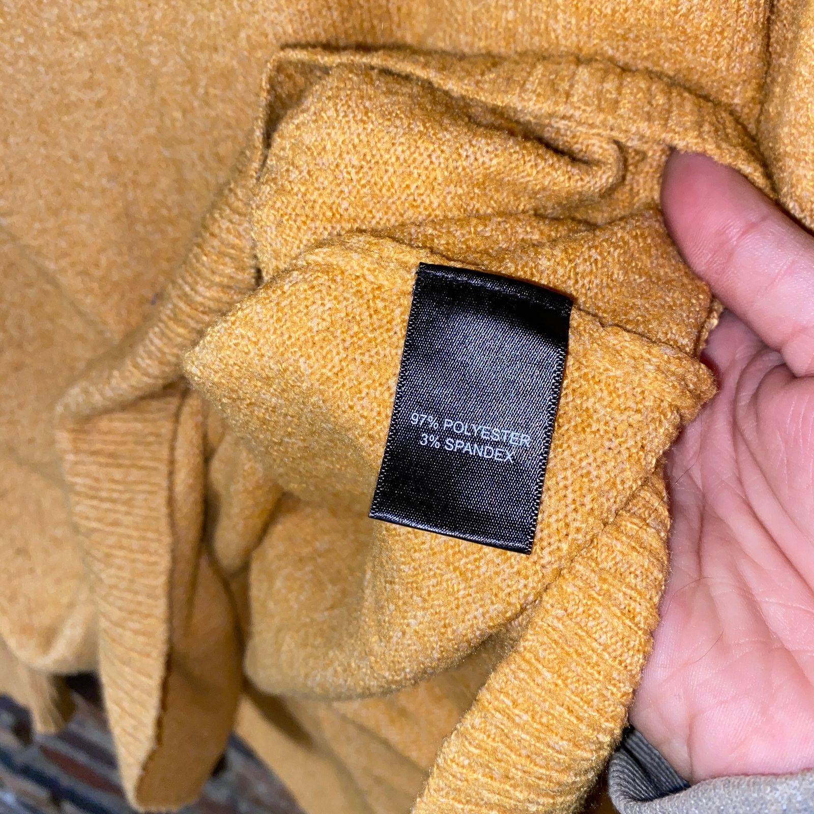 Other Tahari Yellow Thick Knit Turtleneck Pullover Sweater Small Size S / US 4 / IT 40 - 5 Thumbnail