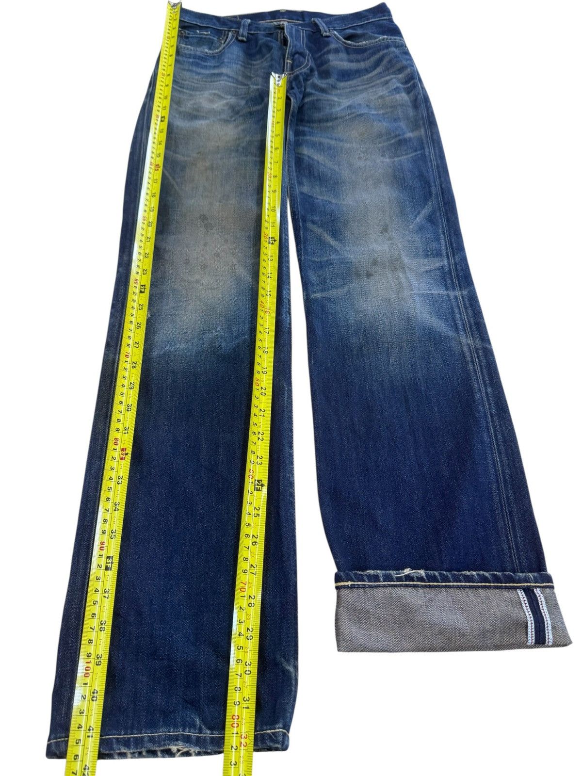Levi's Vintage Levi’s 502 Selvedge Mud Wash Loose Jeans Size US 29 - 6 Thumbnail