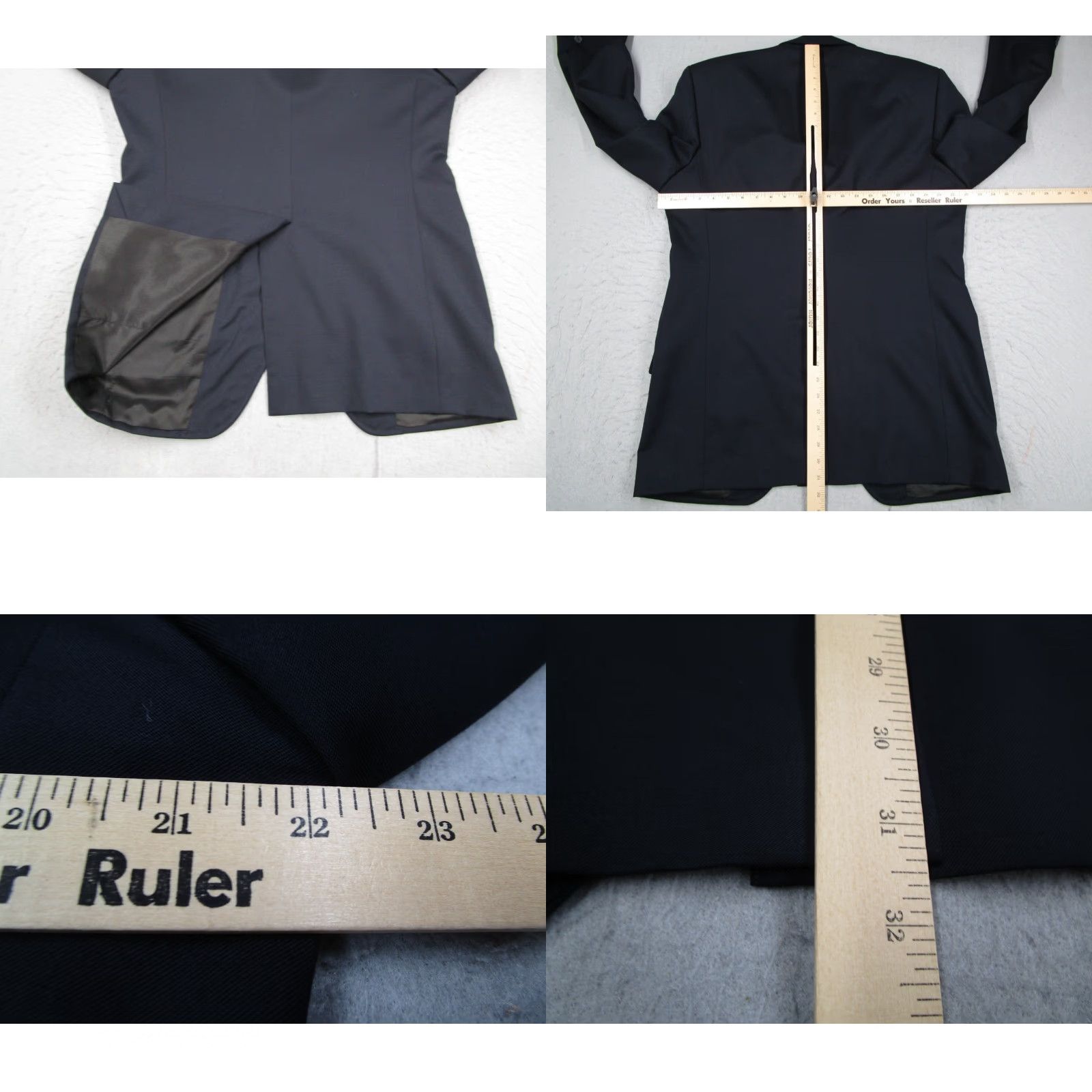 Dolce & Gabbana Dolce&Gabbana Blazer Men 42 Regular Blue 1-Button Sport Coat Italian Designer Size 42R - 8 Thumbnail