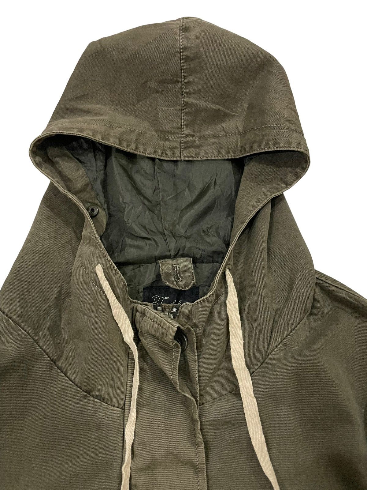 If Six Was Nine × Seditionaries × Zara Y2K Zara Trafaluc Men Zipped Hooded Parka Punk Jacket Size US S / EU 44-46 / 1 - 6 Thumbnail