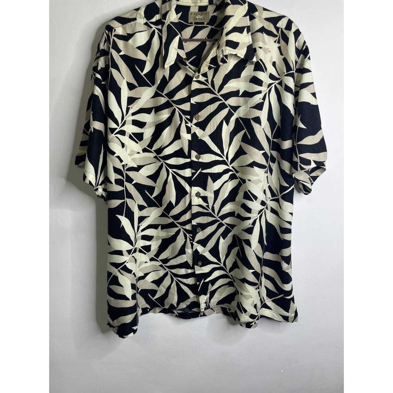Natural Issue Vintage Natural Issue Hawaiian Shirt Leaf XXL USA Aloha Size US XXL / EU 58 / 5 - 2 Thumbnail