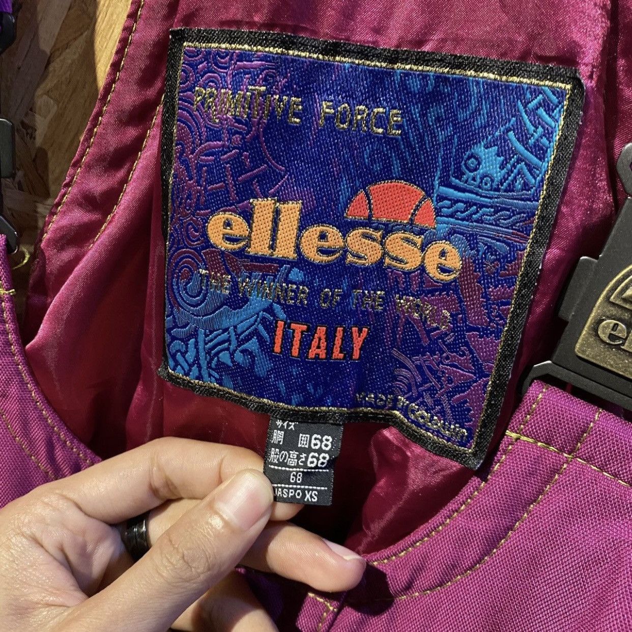 Ellesse × Goldwin Vintage Ellesse Ski Pants Size US 26 / EU 42 - 12 Thumbnail