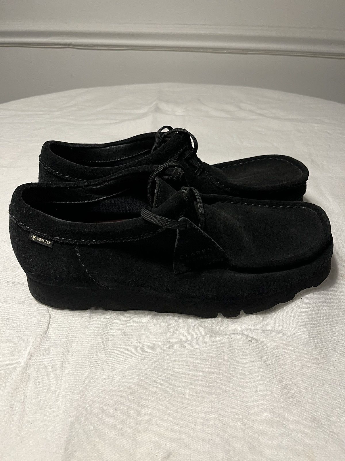 Clarks Clark's Originals Wallabee GTX Black Size US 9 / EU 42 - 1 Thumbnail