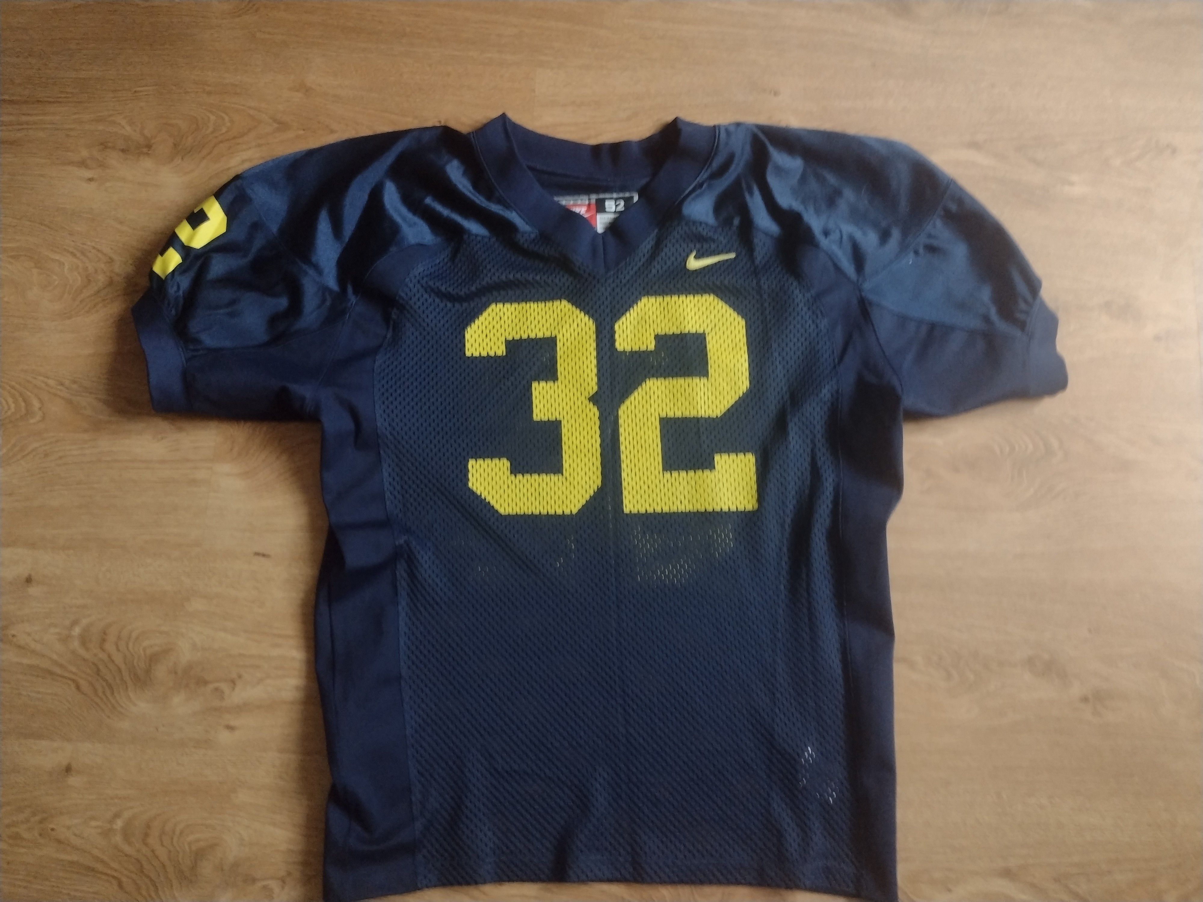 Vintage Authentic Nike Michigan Wolverines Anthony Thomas