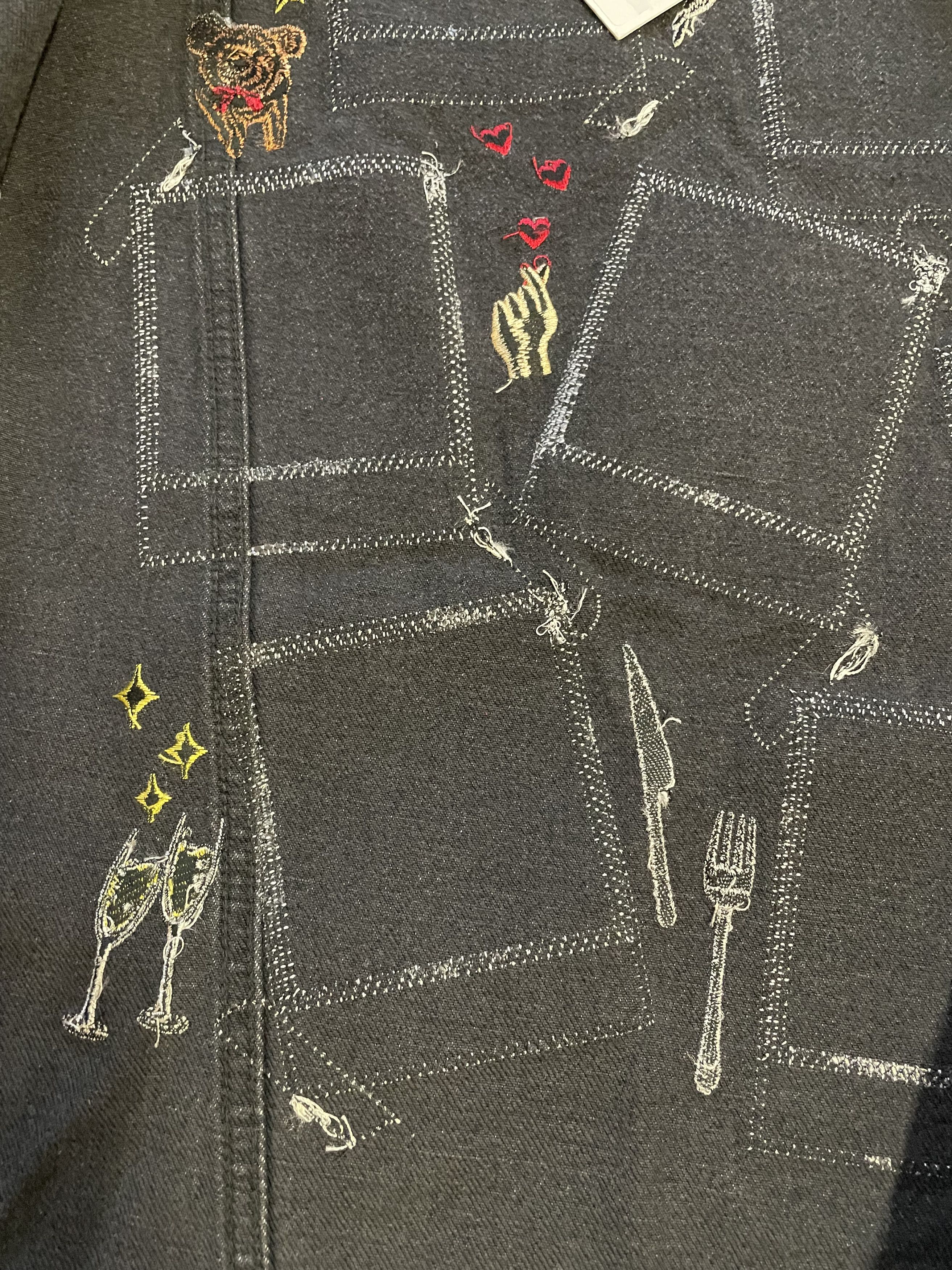 Doublet Doublet Memorial Polaroid Denim Jacket (0584) Size US M / EU 48-50 / 2 - 4 Thumbnail