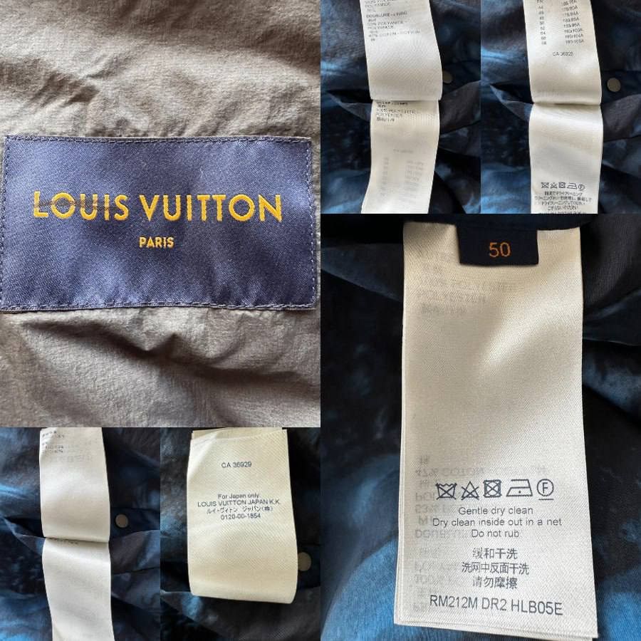Louis Vuitton LOUIS VUITTON BLUE DAMIER SALT BOMBER JACKET Size US L / EU 52-54 / 3 - 4 Thumbnail
