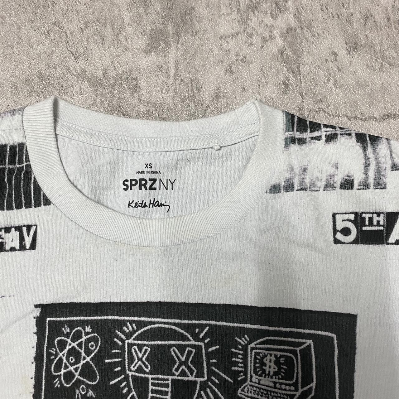 Other White and black Keith Haring graphic t-shirt #streetart Size US XS / EU 42 / 0 - 3 Thumbnail