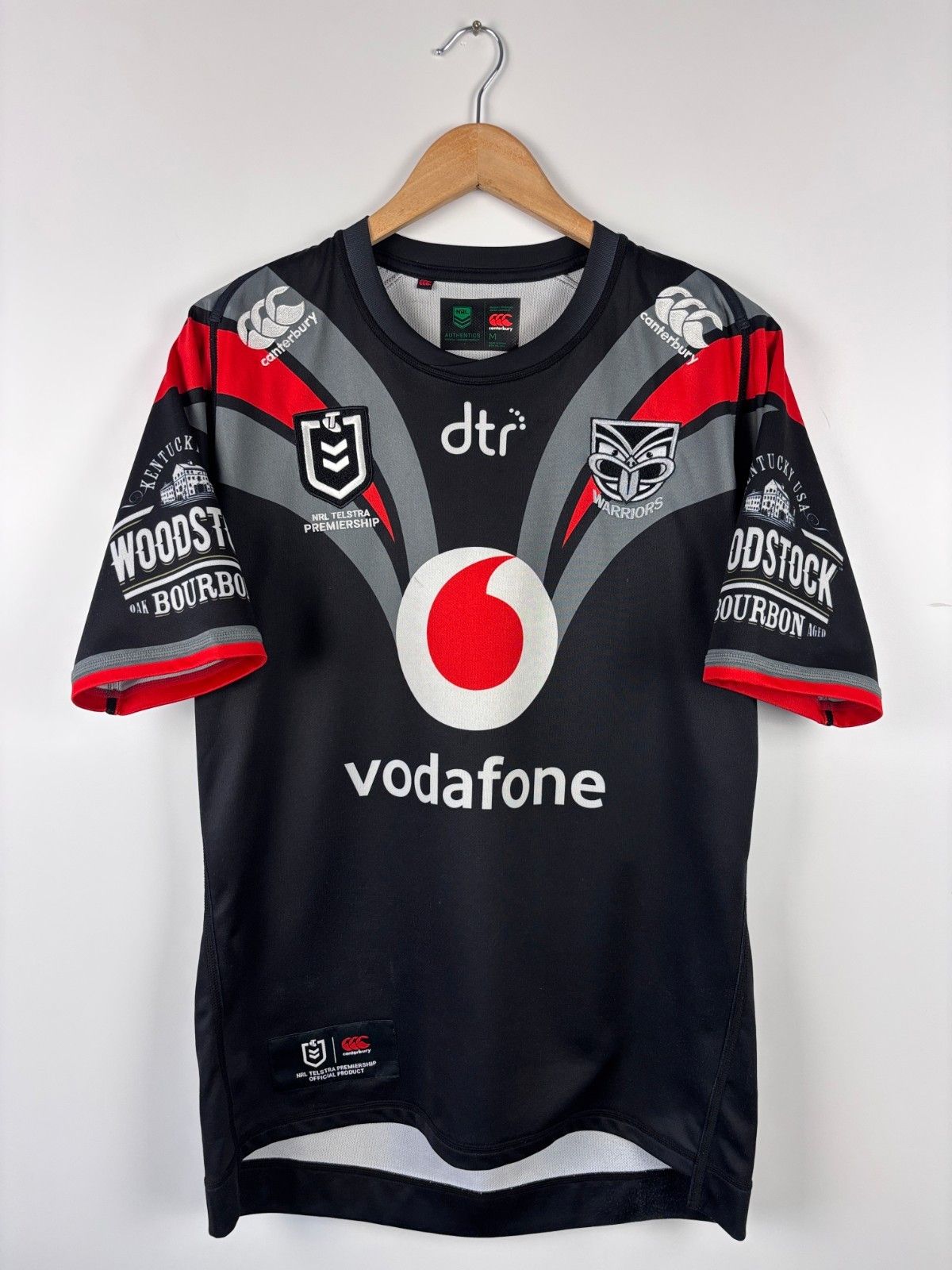 Canterbury of New Zealand Canterbury New Zealand Warriors 2019 Away Jersey Shirt M Size US M / EU 48-50 / 2 - 1 Thumbnail
