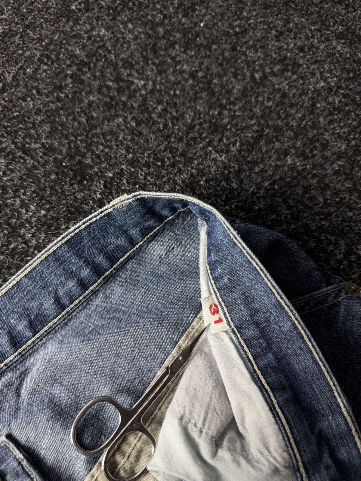 Japanese Brand × Vintage Vintage 90s Baddy USA Denim pants jeans Y2K Size US 30 / EU 46 - 9 Thumbnail