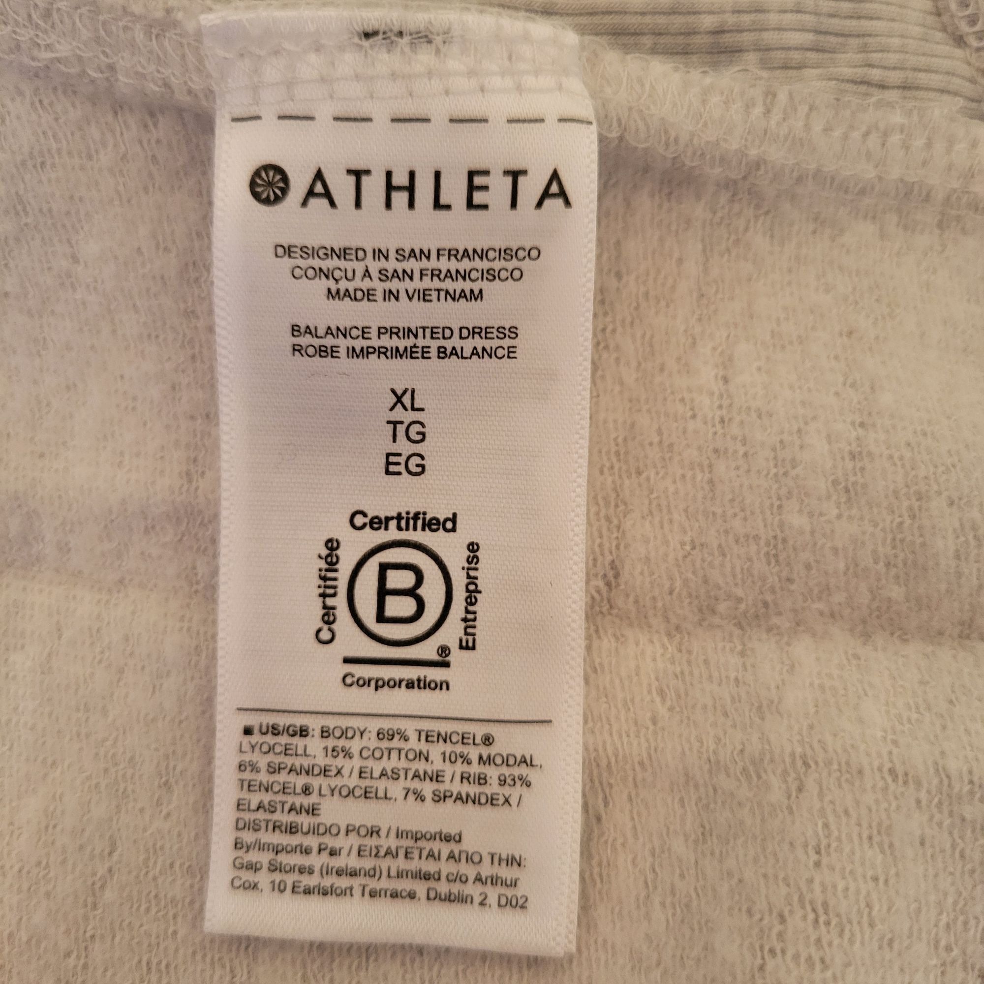 Athleta Athleta XL Balance Camo Printed Dress Long Sleeve Soft Stret Size XL / US 12-14 / IT 48-50 - 9 Thumbnail