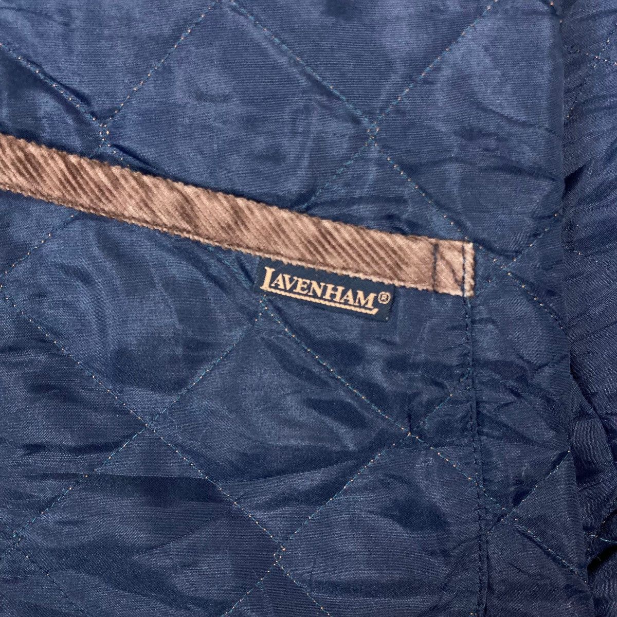 Lavenham Vintage Lavenham Snap Button Quilted Jacket Size XL / US 12-14 / IT 48-50 - 3 Thumbnail