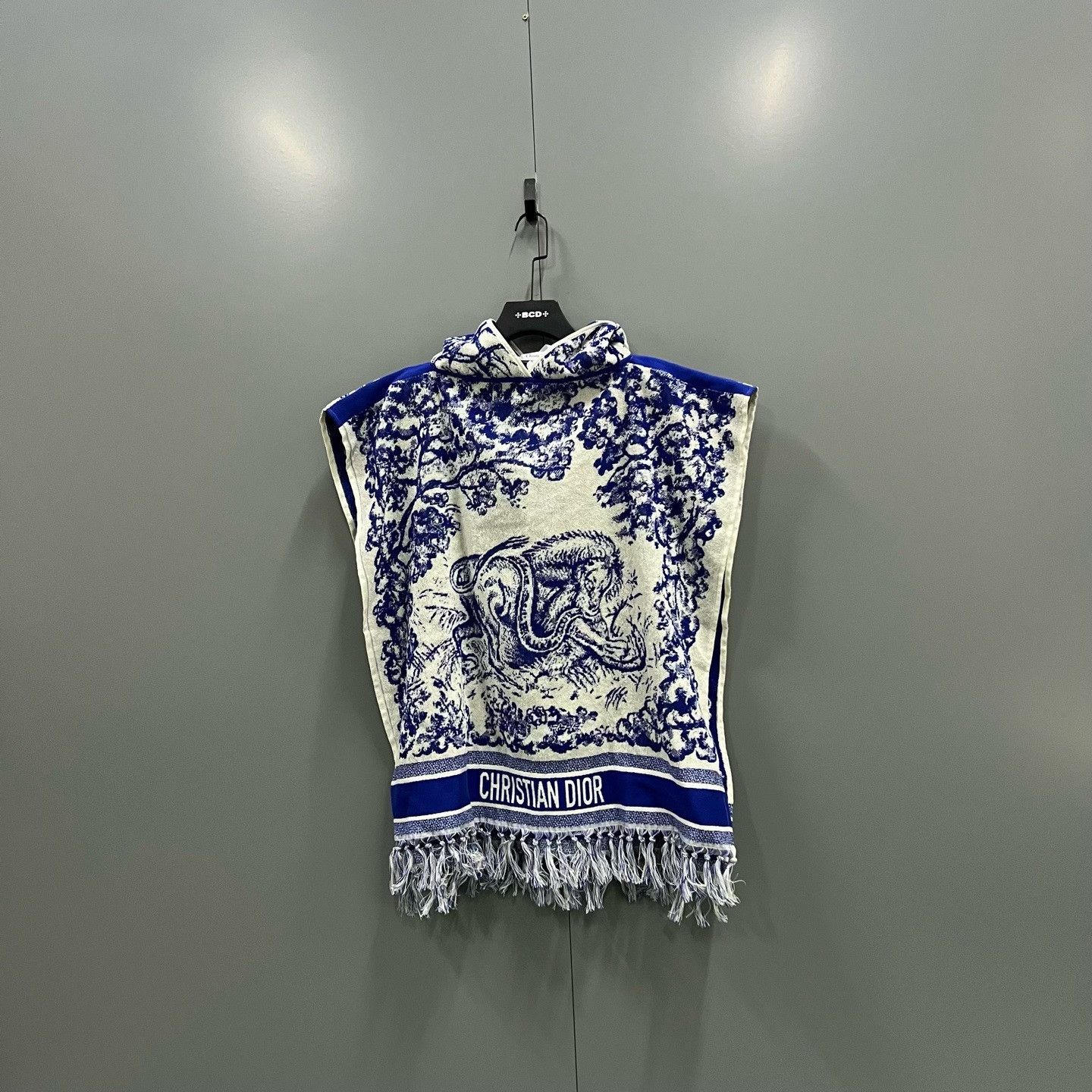 Dior Dior Printed Blue Scarf one size Men Size ONE SIZE - 1 Thumbnail