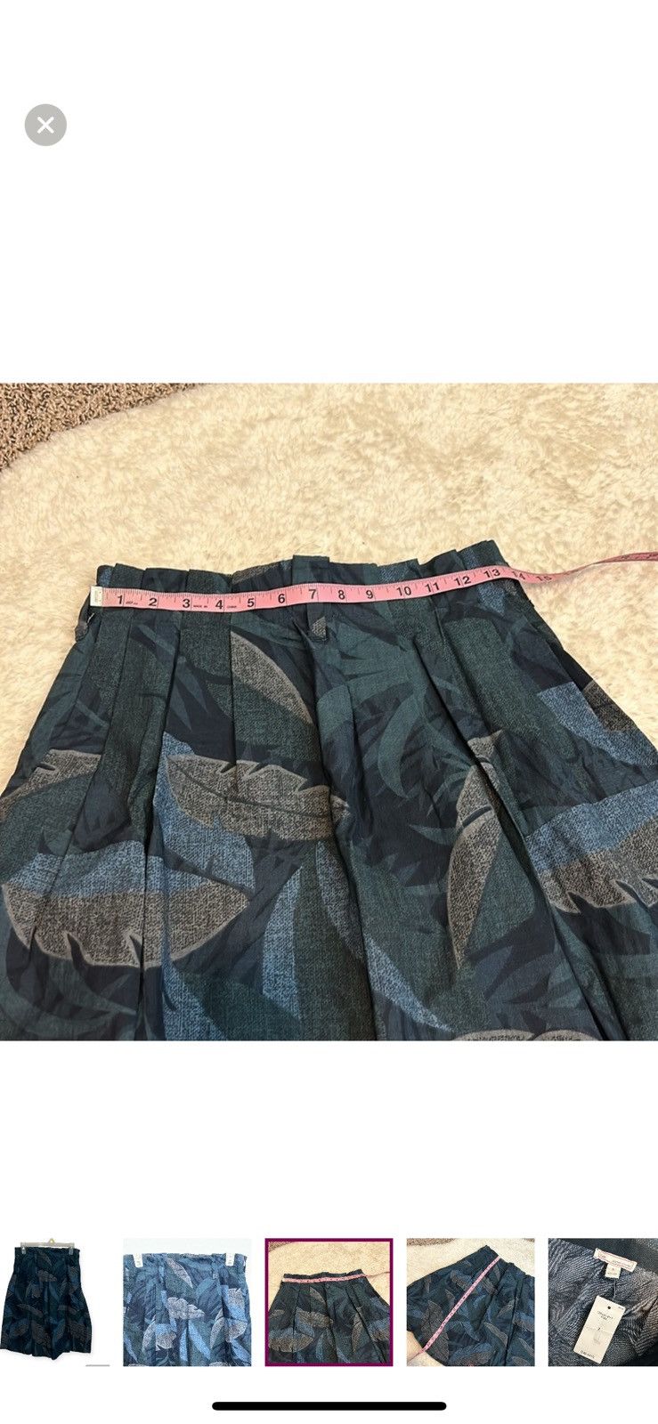 Gap Gap tropical Paperbag waist skirt size 2 Size 26" / US 2 / IT 38 - 5 Thumbnail