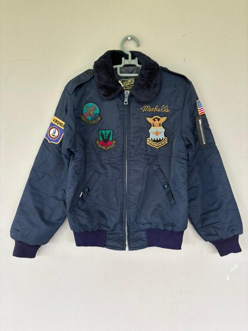 Vintage Vintage 90 MA-1 Flight Jacket USAF Tactical Air Command Size US XS / EU 42 / 0 - 1 Thumbnail