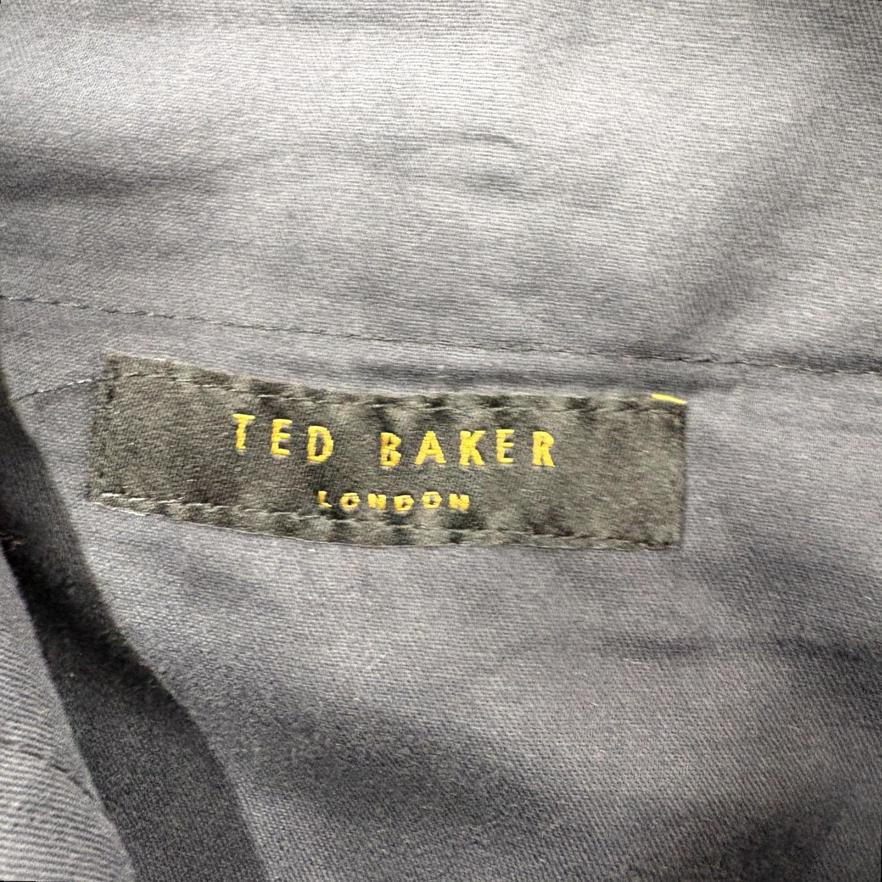 Ted Baker Ted Baker Jefferson Dress Pants Mens 38x32 Blue Wool Jacket? No, Pants. Size US 38 / EU 54 - 4 Thumbnail