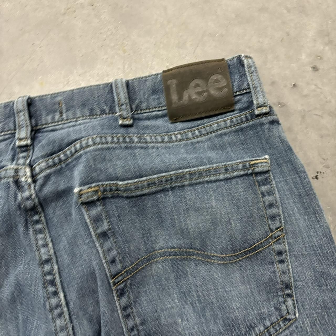 Japanese Brand × Vintage Crazy Vintage Y2K/2000s Grunge Medium Wash Essential Denim Jeans! Size US 34 / EU 50 - 7 Thumbnail