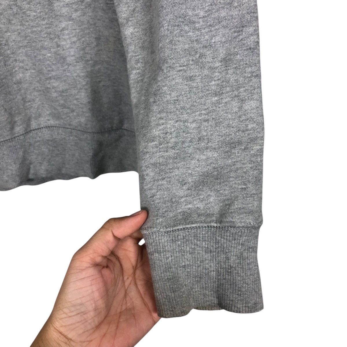 Japanese Brand 📌Rich Grey Vintage Sweatshirt Dalston Big Logo Spell Out Size US S / EU 44-46 / 1 - 12 Thumbnail