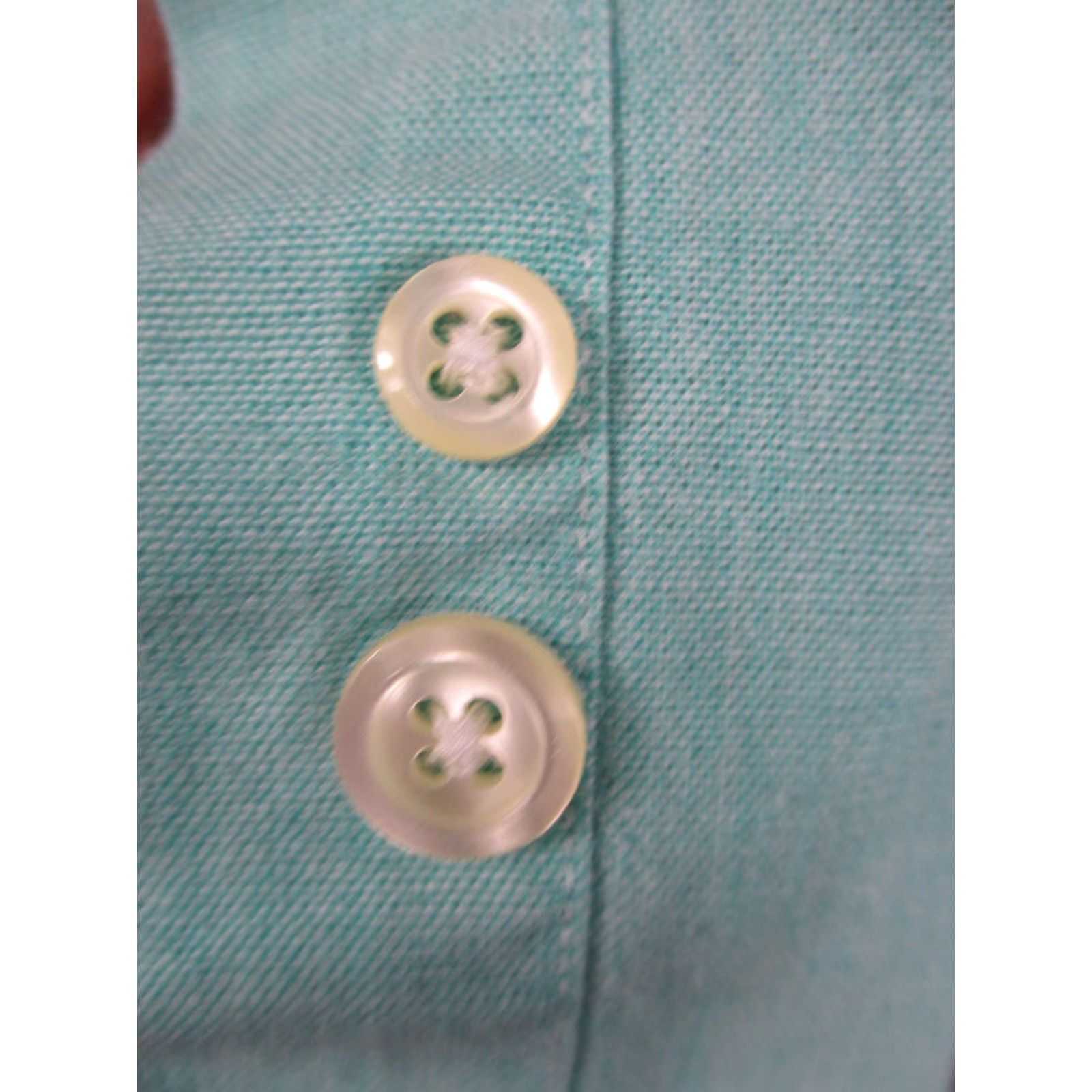 Brooks Brothers Brooks Brothers Shirt Mens Large Green Button Down Short Sleeve Cotton Summer Size US L / EU 52-54 / 3 - 7 Thumbnail