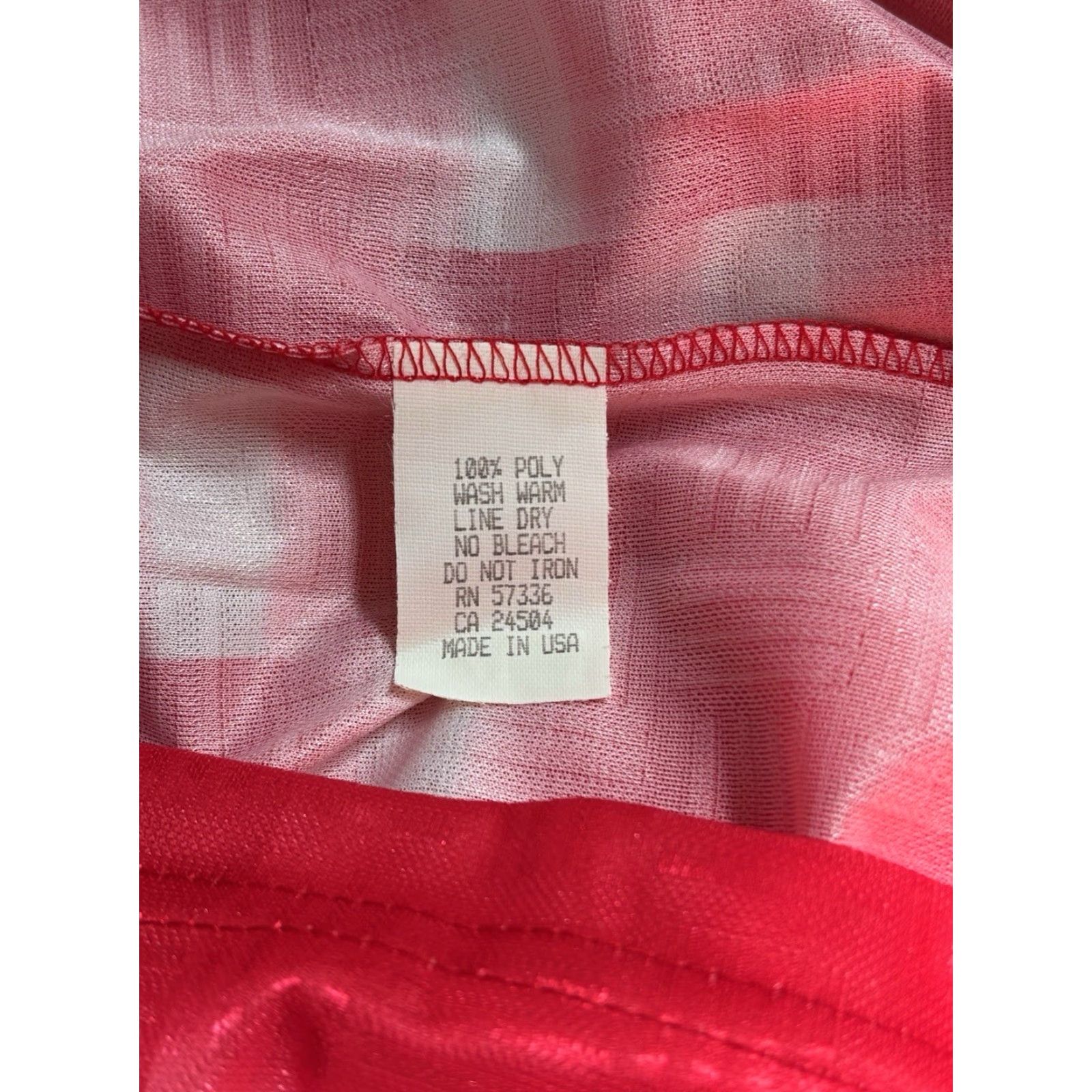 Vintage VINTAGE High Five v-neck Soccer Shirt Mens XL Deadstock NWOT 90s USA Made Red White 100% Polyester Short Sleeve Shirt Mens 90s Style Size US XL / EU 56 / 4 - 5 Thumbnail