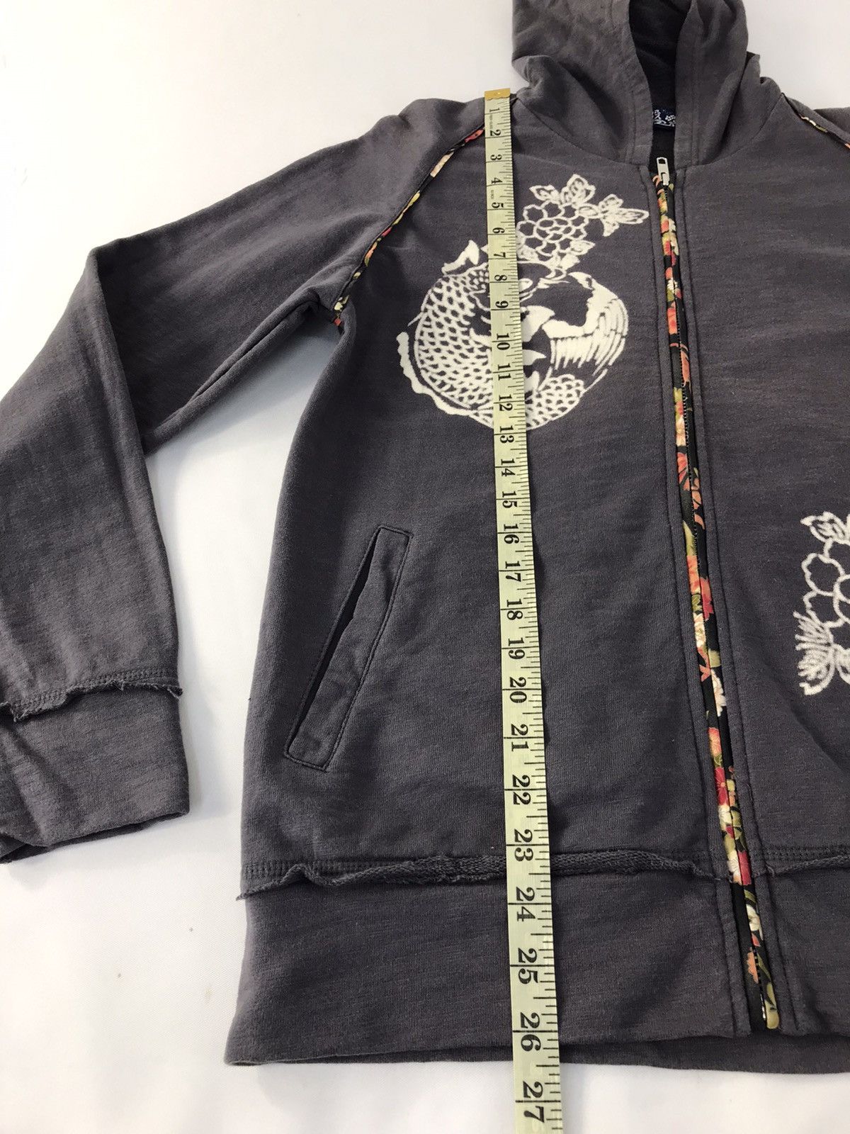 Japanese Brand Vintage Sweaters japanese Brand Print Fish Koi Zipper Style Size US M / EU 48-50 / 2 - 13 Thumbnail