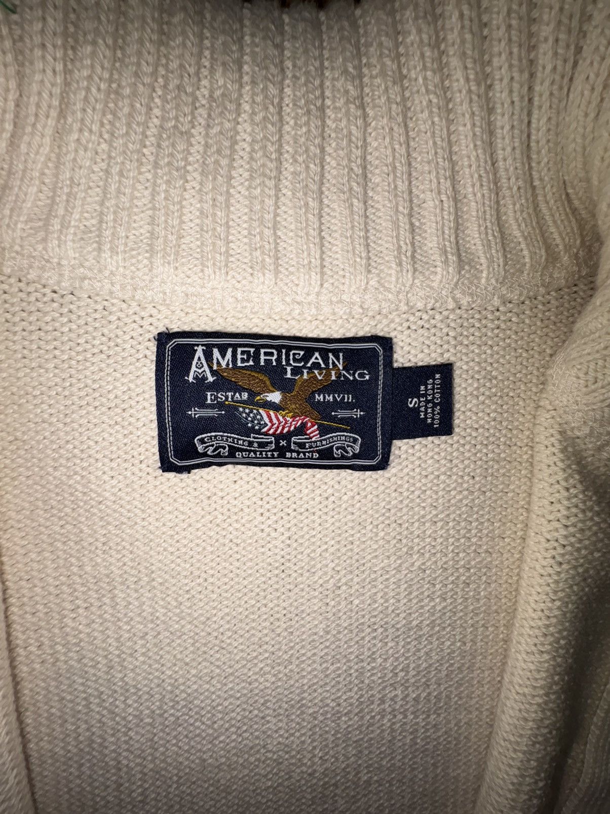American Apparel American living knitted sweater Size US S / EU 44-46 / 1 - 3 Thumbnail