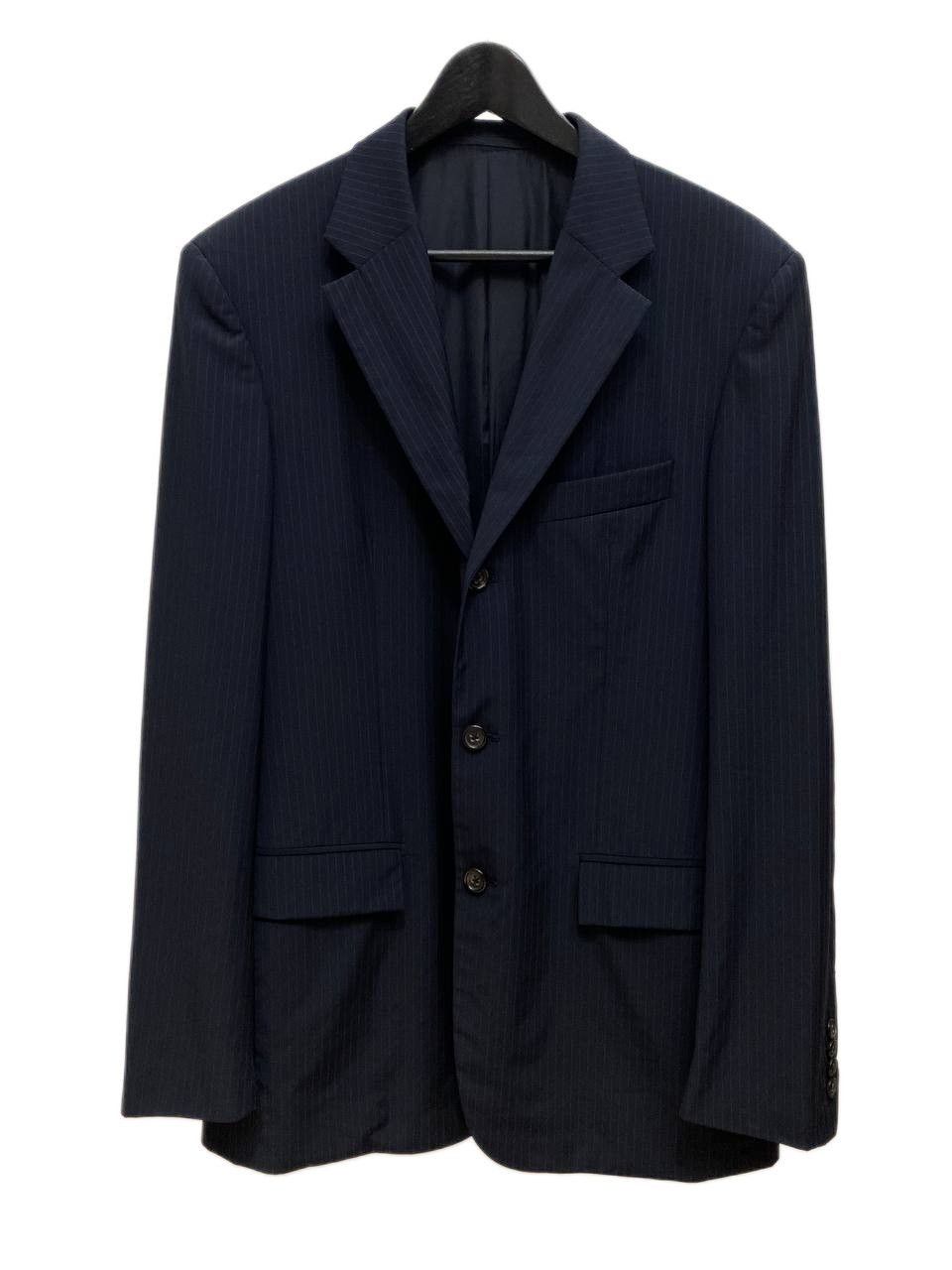 Jil Sander Raf Simons x Jil Sander Classic Wool Striped Suit Blazer Size 50R - 1 Thumbnail