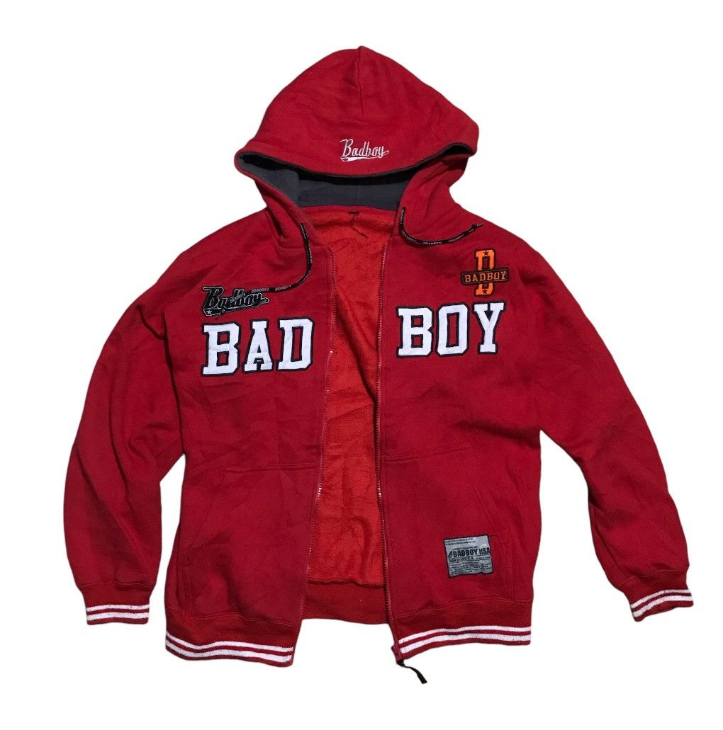 Japanese Brand × Rap Tees BAD BOY HOODIE JACKET Size US M / EU 48-50 / 2 - 15 Thumbnail