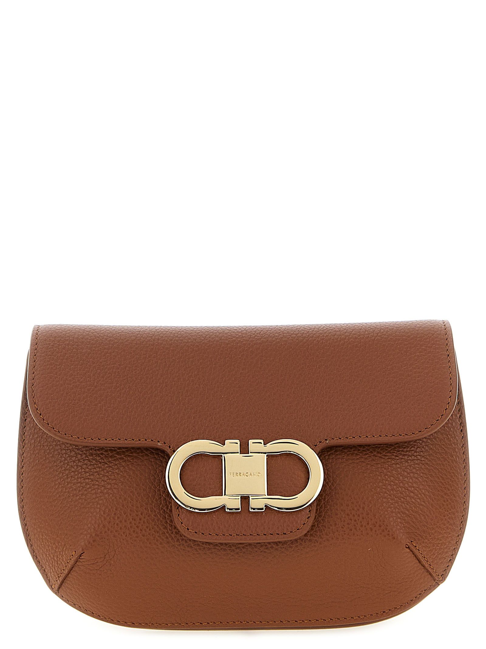 Salvatore Ferragamo 'Double Gancini' mini crossbody bag Size ONE SIZE - 1 Thumbnail