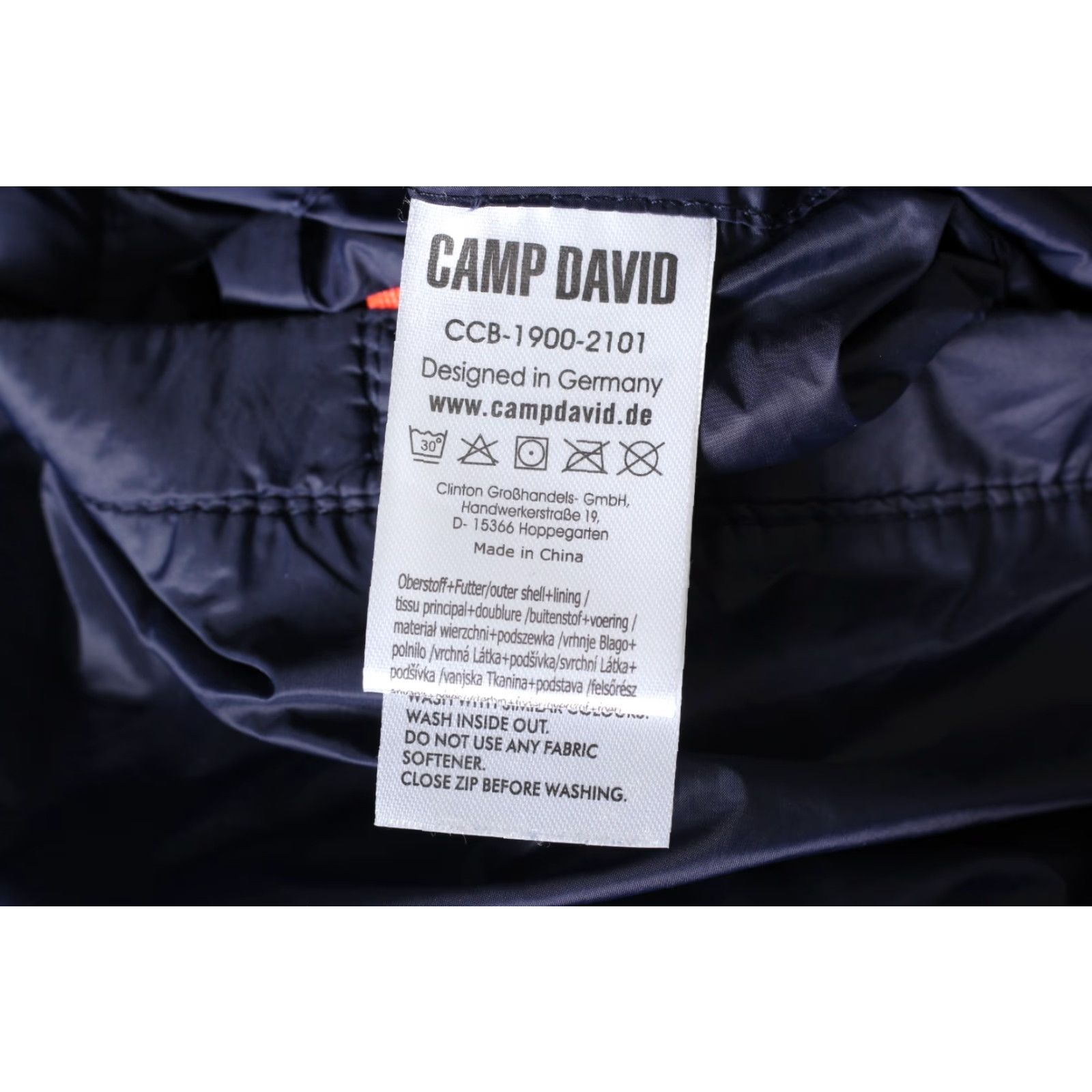 Vintage CAMP DAVID Hooded Gilet Vest Jacket Bodywarmer Men XL MJ6483 Size US XL / EU 56 / 4 - 6 Thumbnail