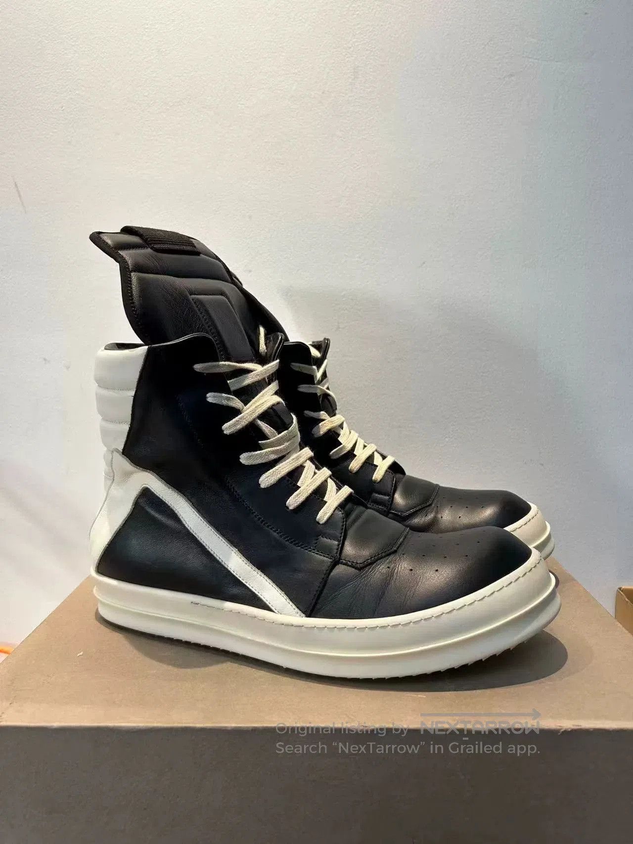 Rick Owens Rick Owens Triangle Sneakers Size 44. Size US 10 / EU 43 - 1 Thumbnail