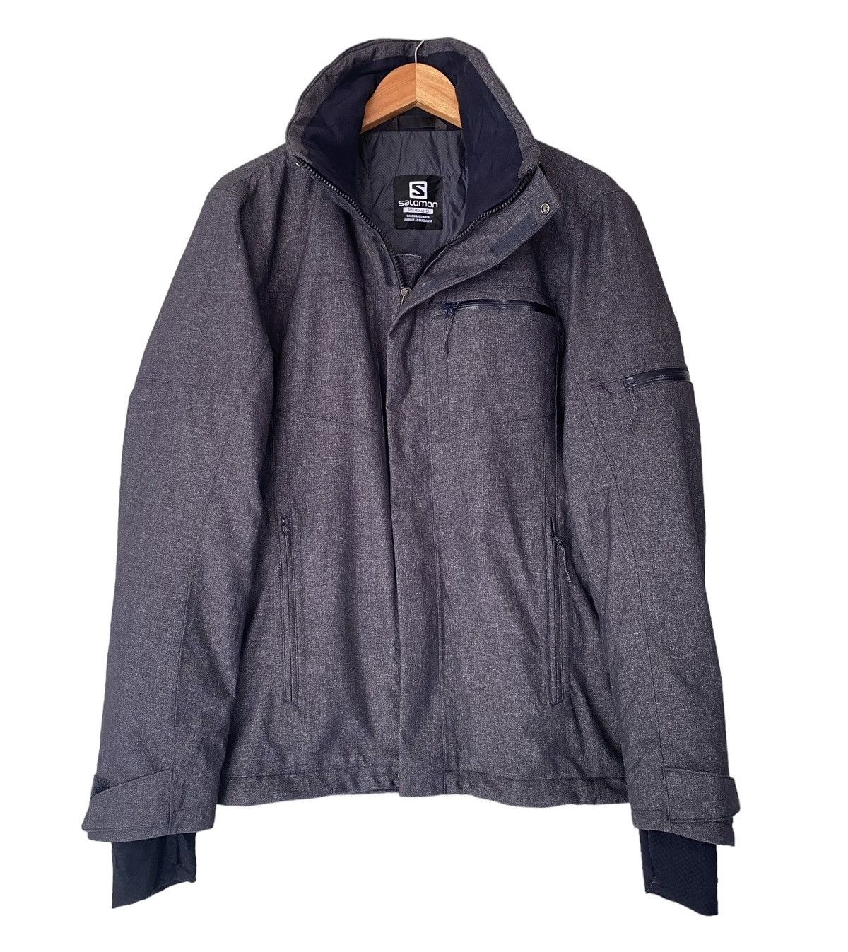 SOLOMON Bomber Zipper Jacket