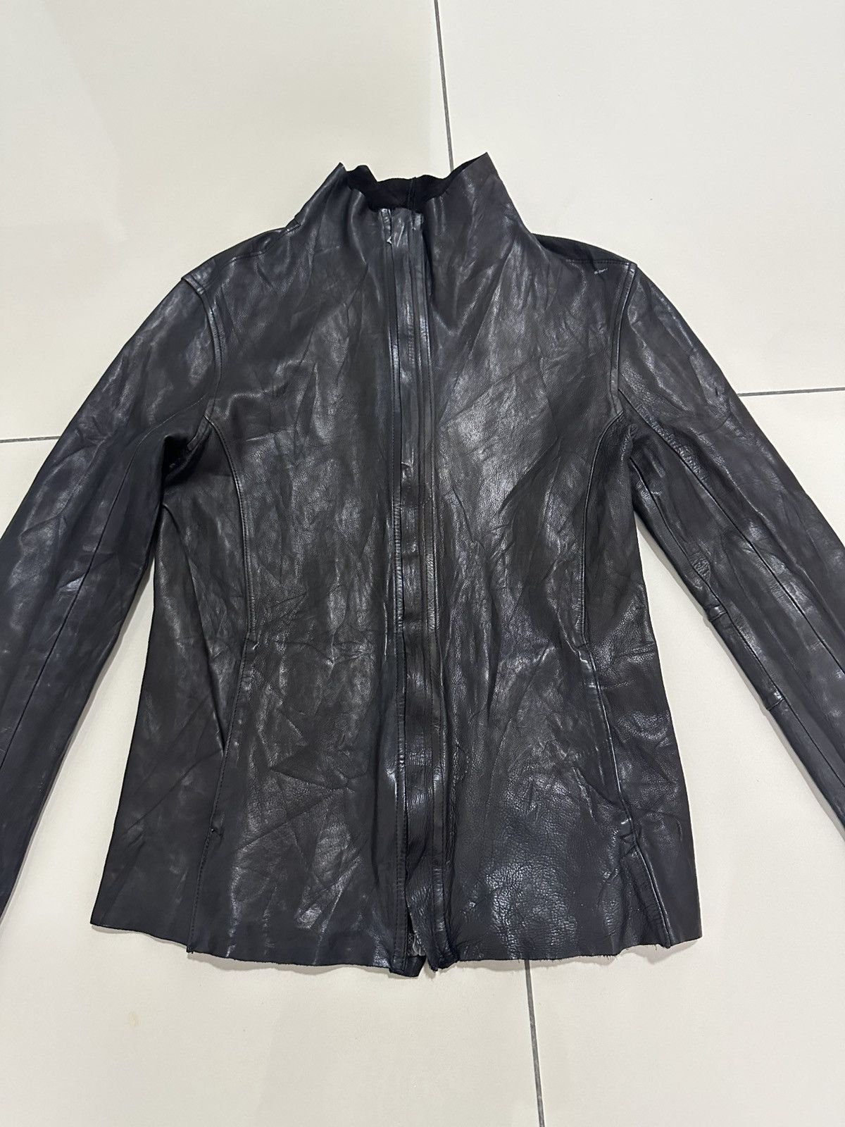Isamu Katayama Backlash Isamu Katayama Backlash Leather Jacket bikers Jacket Rare Size US M / EU 48-50 / 2 - 6 Thumbnail