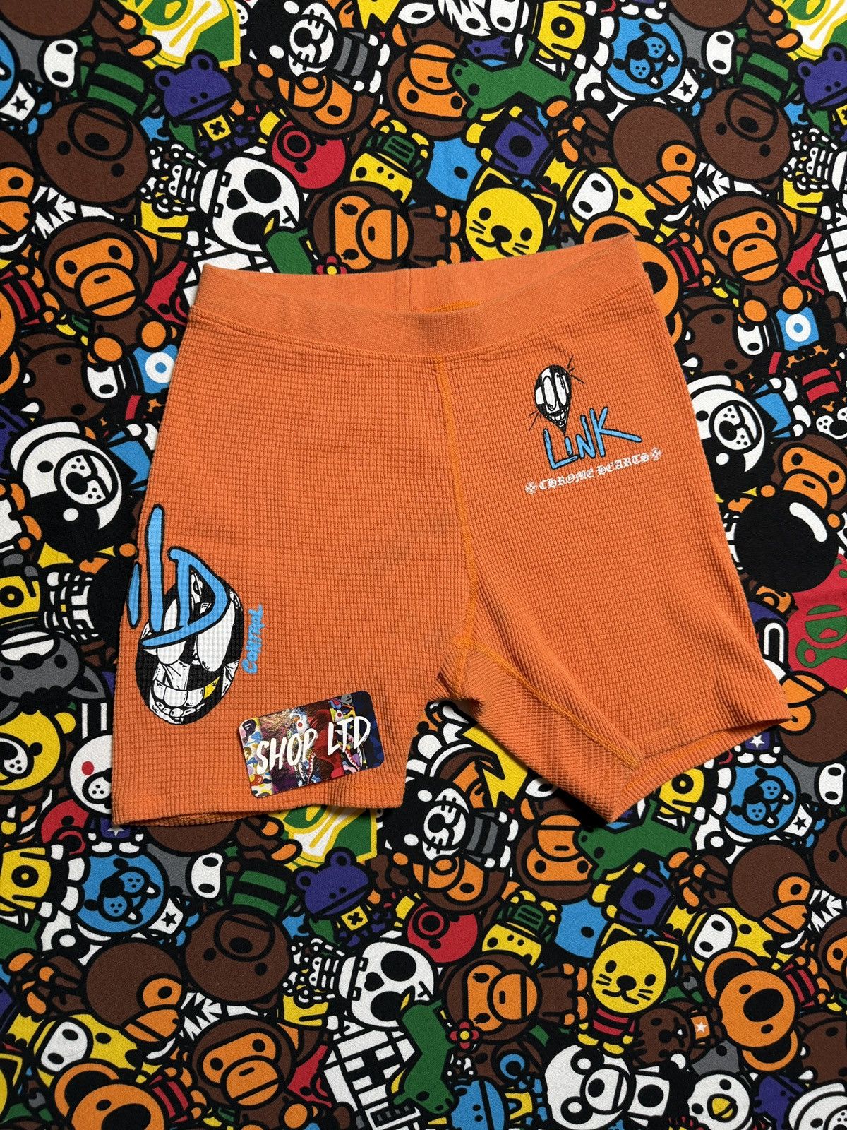 Chrome Hearts Chrome Hearts Orange Matty Boy Thermal Shorts Size 28" / US 6 / IT 42 - 2 Thumbnail
