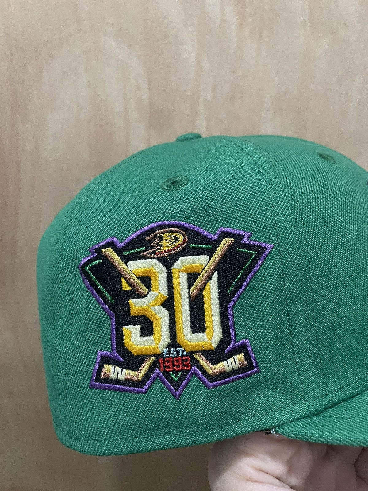 New Era Myfitteds Anaheim mighty ducks original d5 size 7 1/4 Size ONE SIZE - 4 Thumbnail