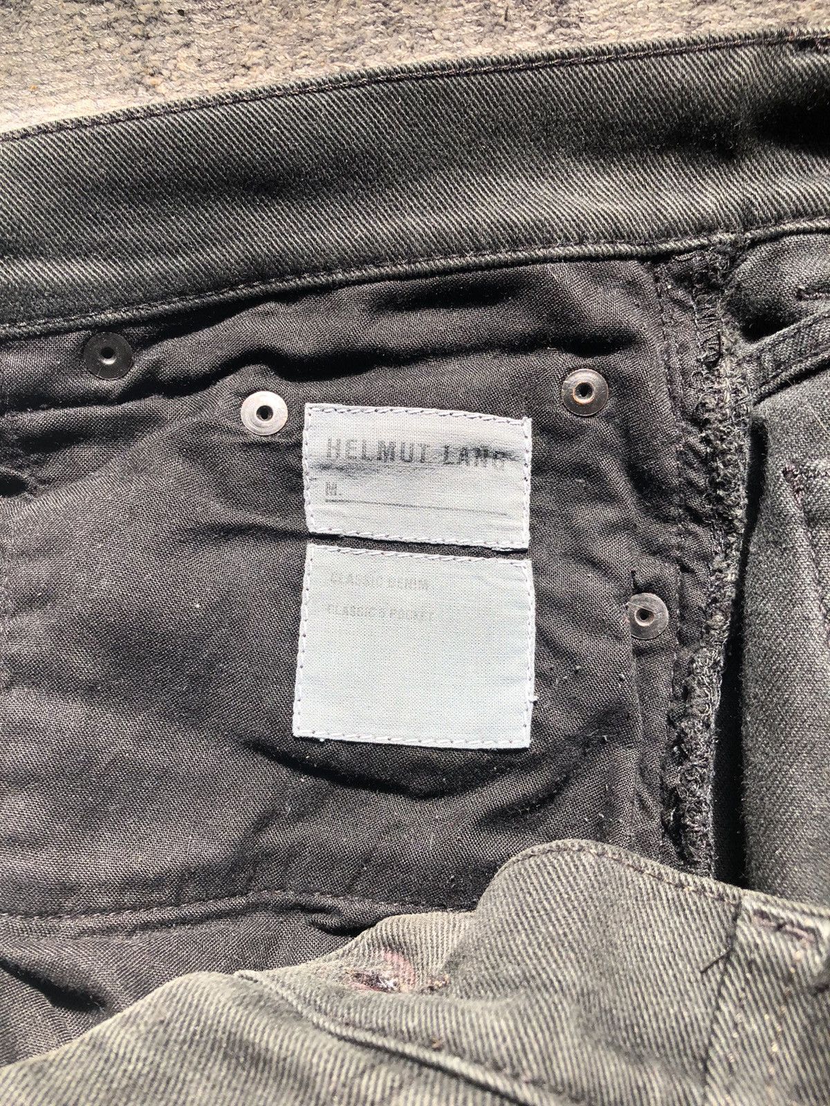 Helmut Lang 2000s Helmut Lang 3D Pocket Denim Pants Size US 32 / EU 48 - 3 Thumbnail
