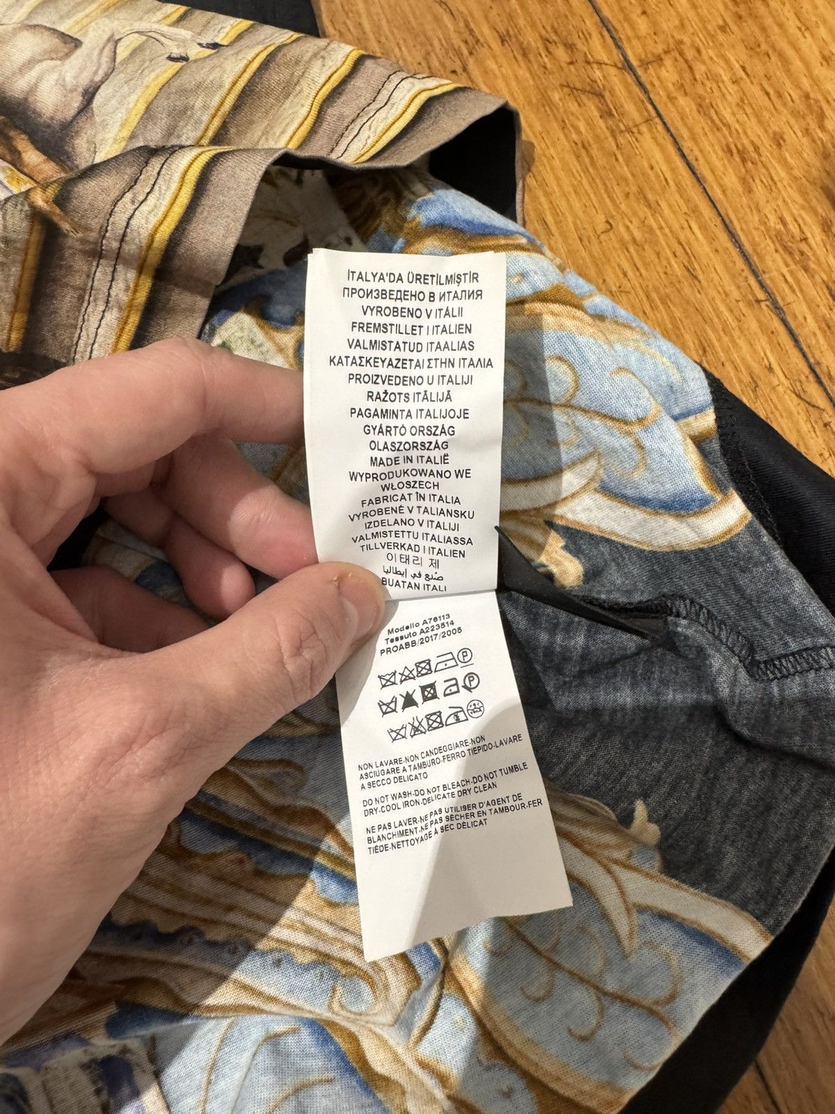 Versace Versace Stairway Tee Size US XS / EU 42 / 0 - 9 Thumbnail