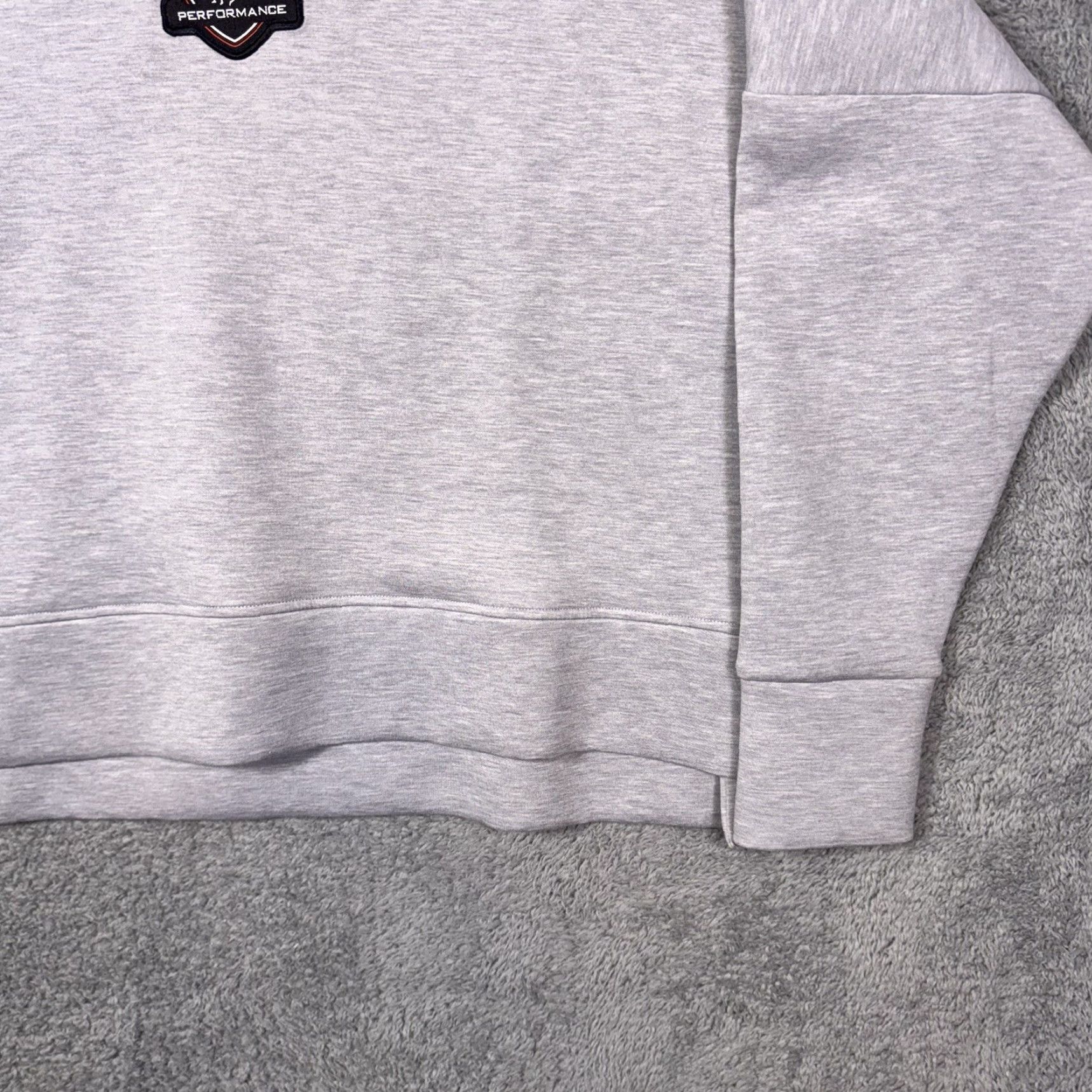 Vintage UNRL Hoodie Mens M Pullover Sweatshirt Tech Cropped Heather ETS Performance Gym Shirt Size US M / EU 48-50 / 2 - 3 Thumbnail