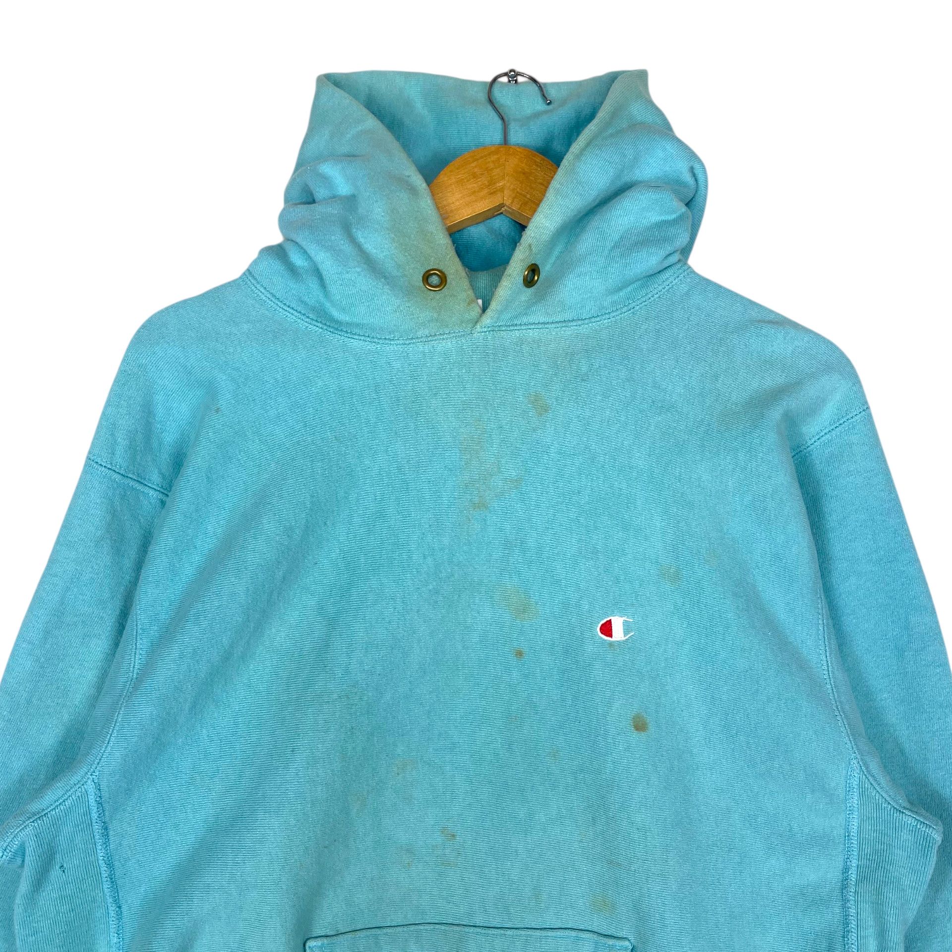 Champion 💥 90s CHAMPION REVERSE WEAVE HOODED PULLOVER Size US L / EU 52-54 / 3 - 5 Thumbnail