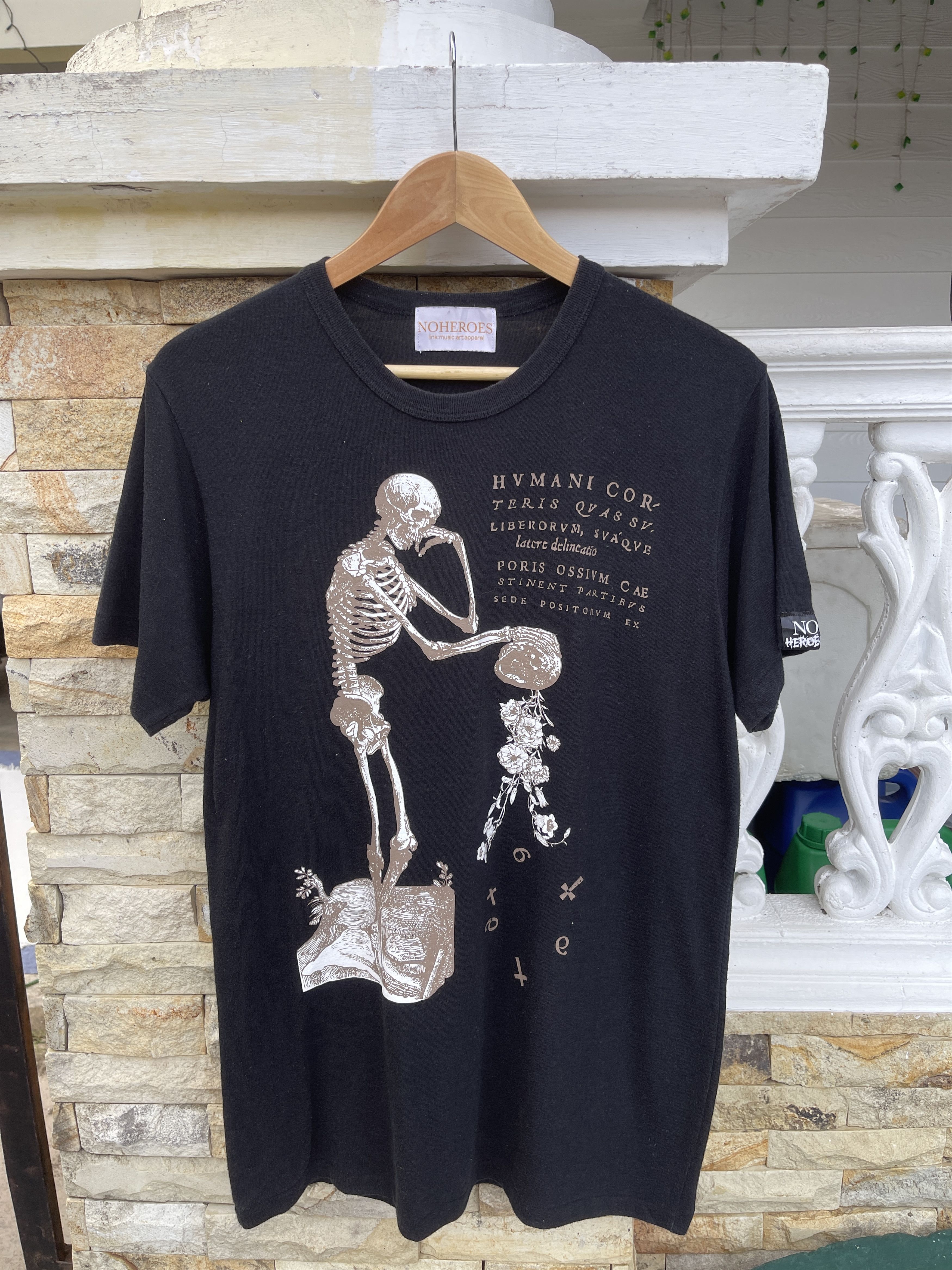 Japanese Brand Last Drop🔥Rare🔥Vintage No Heroes Arts Music T-Shirt Size US M / EU 48-50 / 2 - 2 Thumbnail